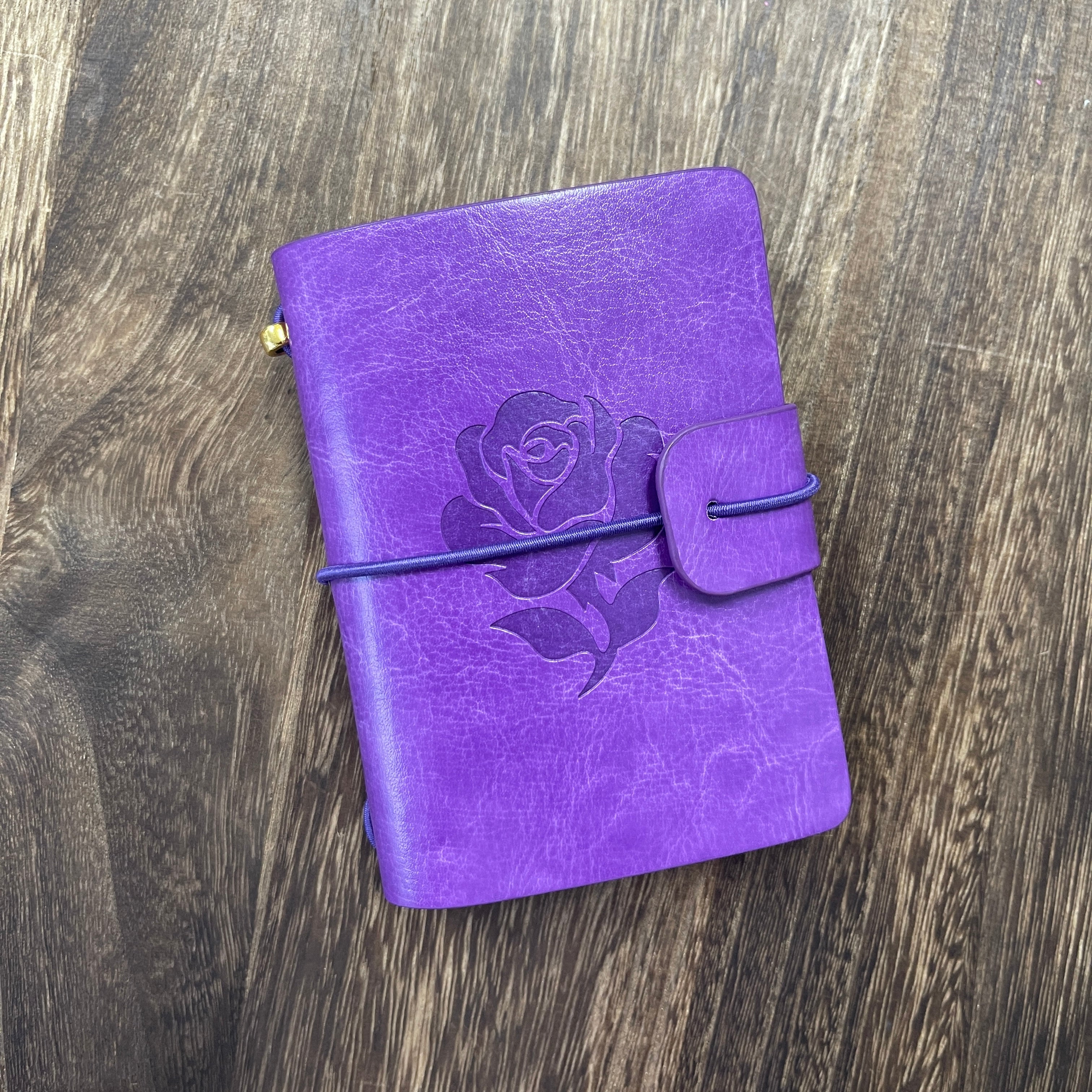 Embossed Rose Small Notebook
