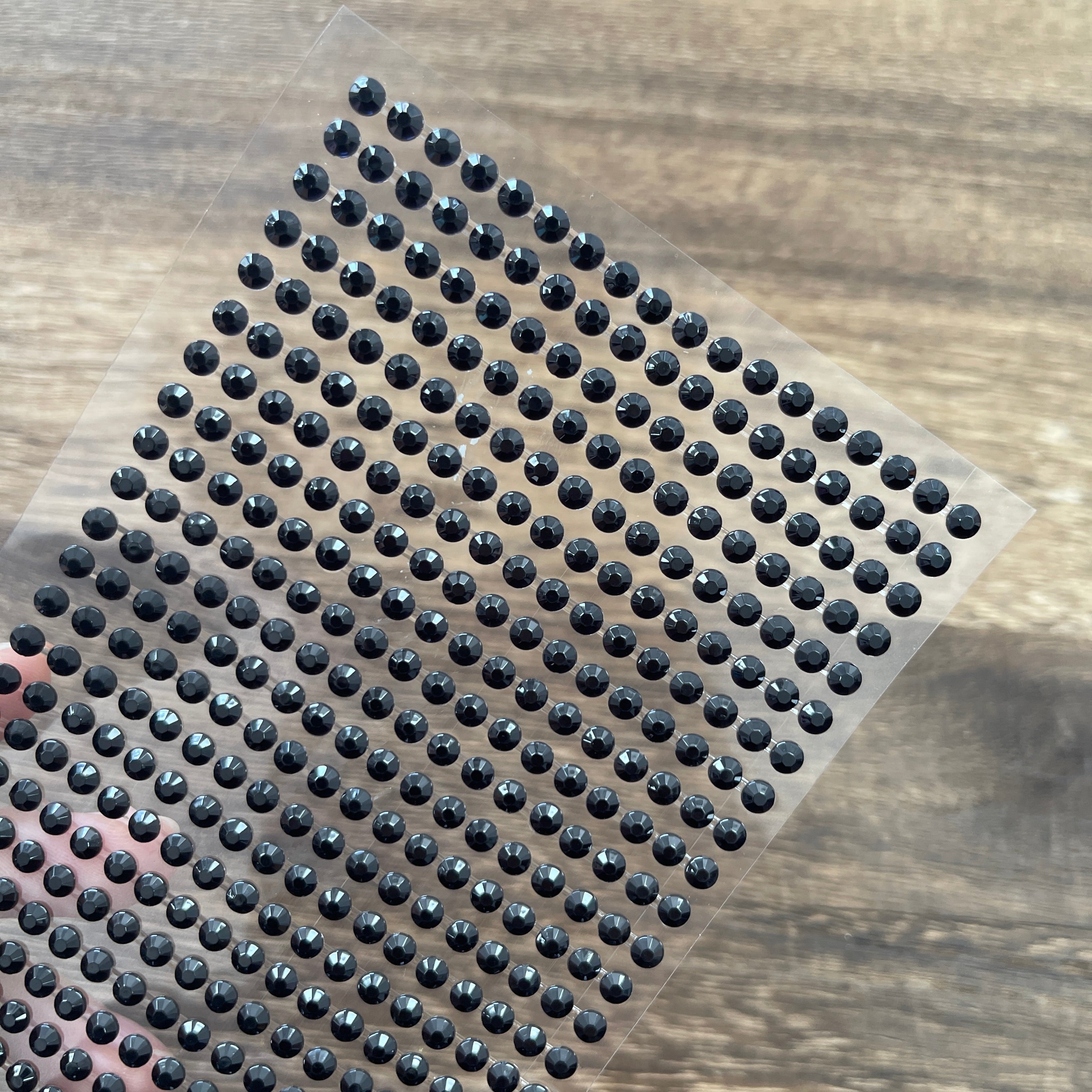 1020 Black diamond Sticker 1pcs 1pack