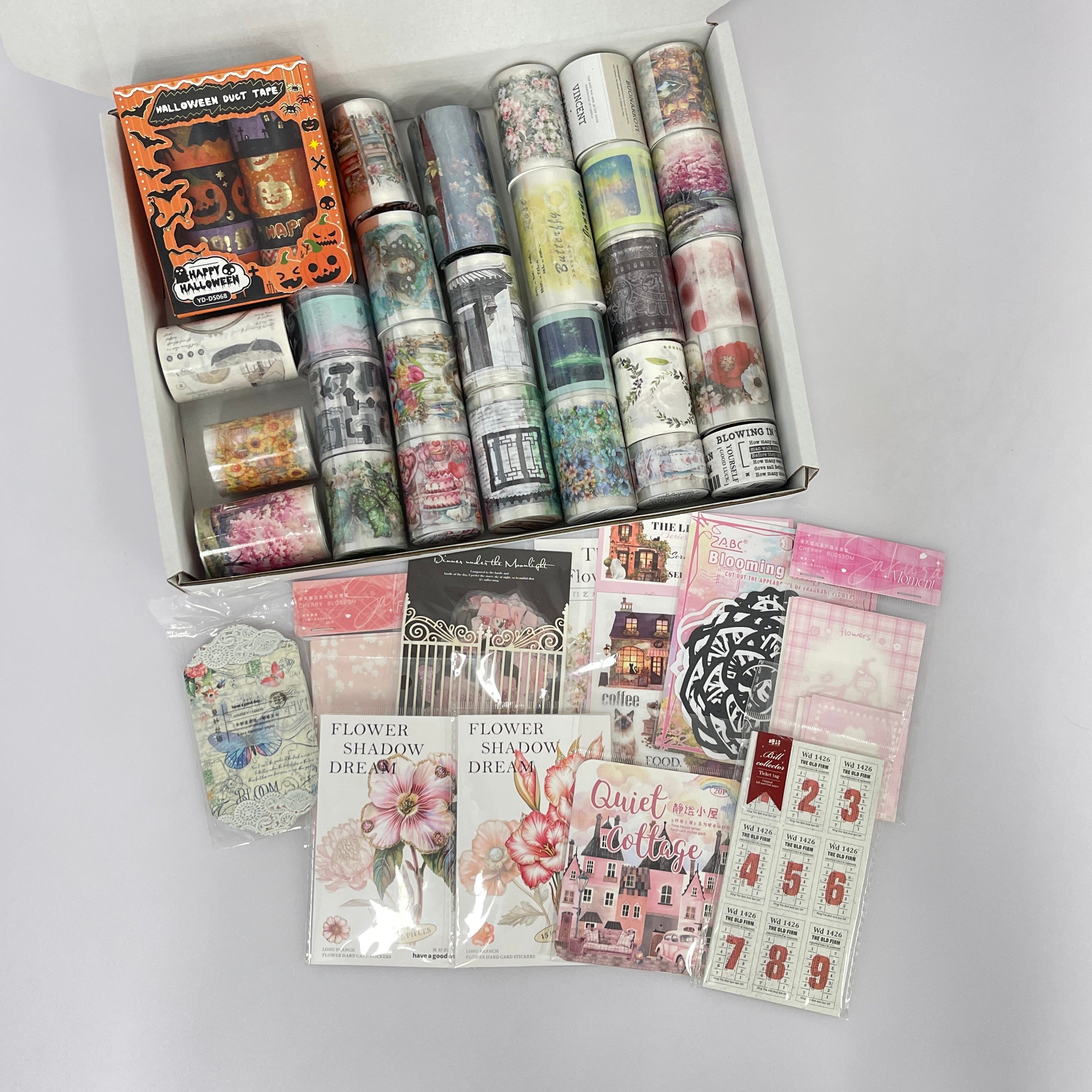 1023 B95 Tape journaling supplies mixed bundle