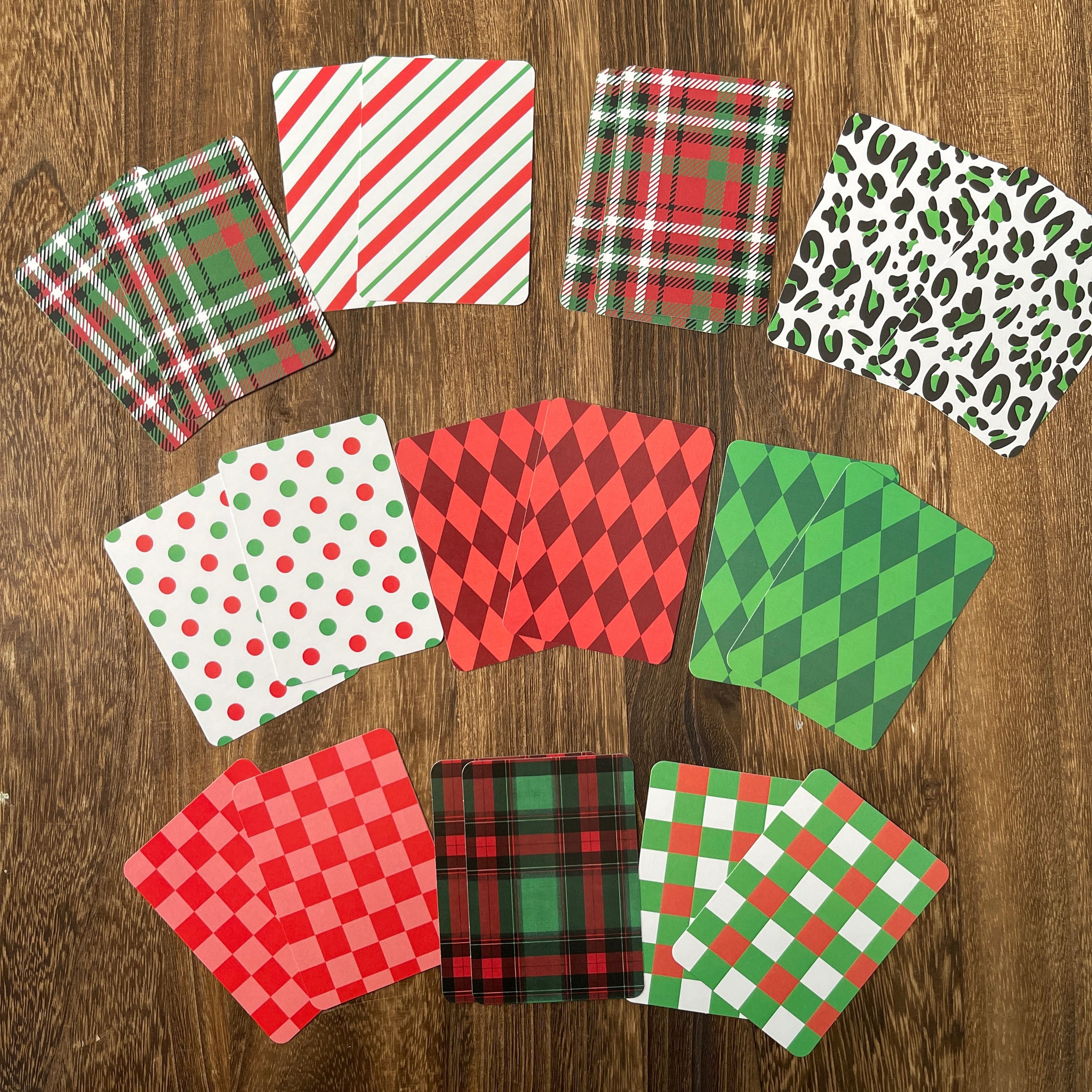 Christmas style ATC card pack 20pcs 2.5*3.5 inch