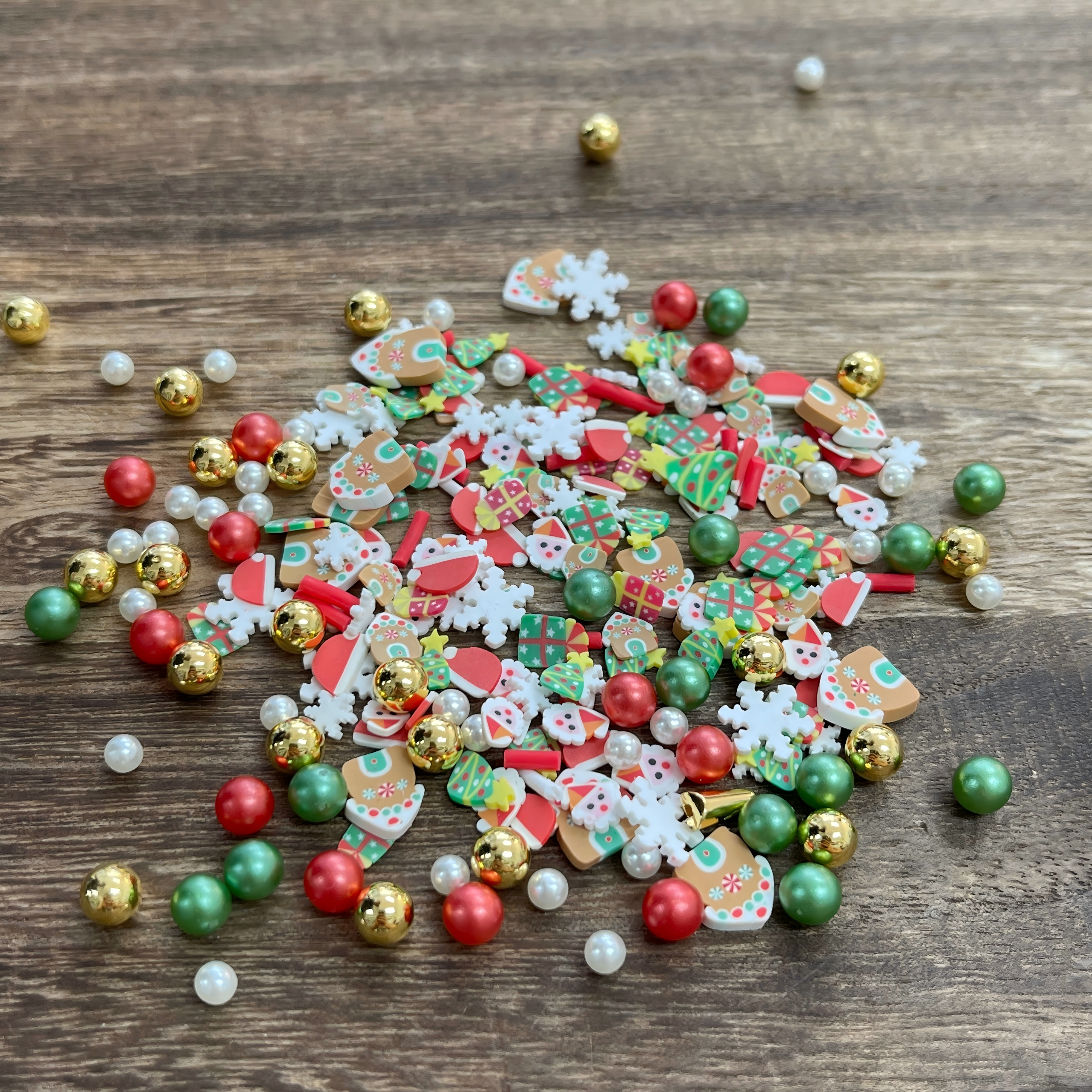 1108 Christmas Pearl polymer clay