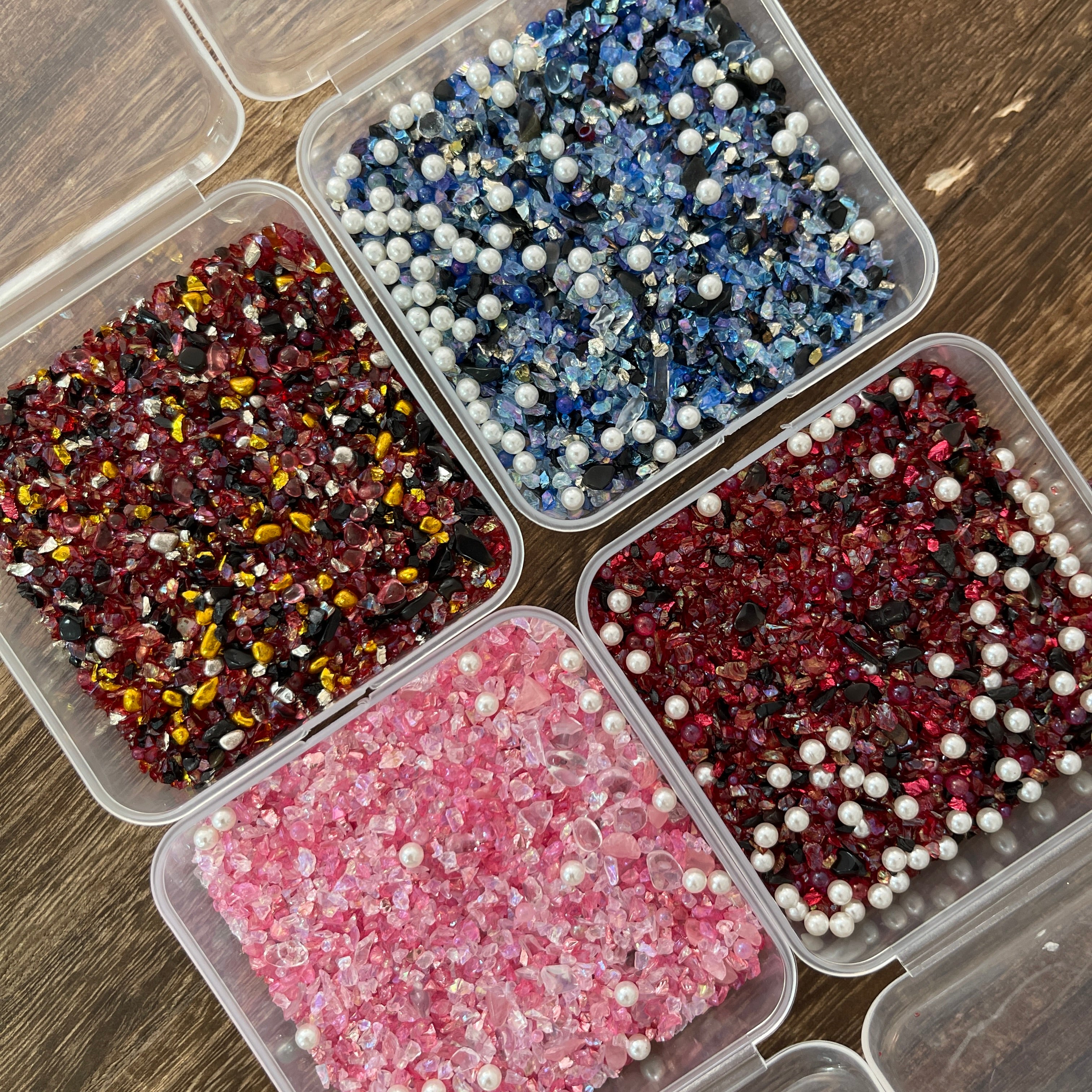 1108 Pearl Resin gravel mix