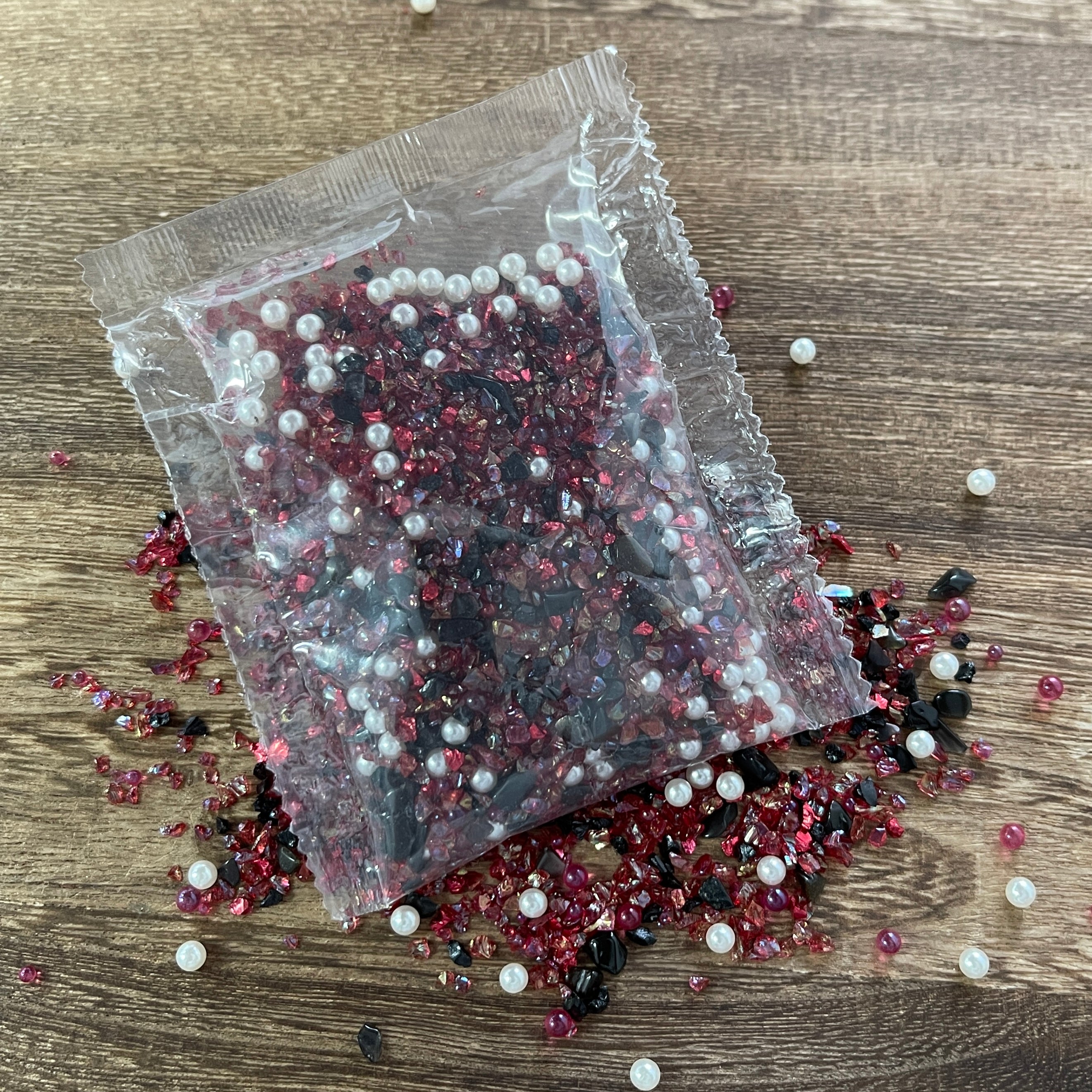 1108 Pearl Resin gravel mix