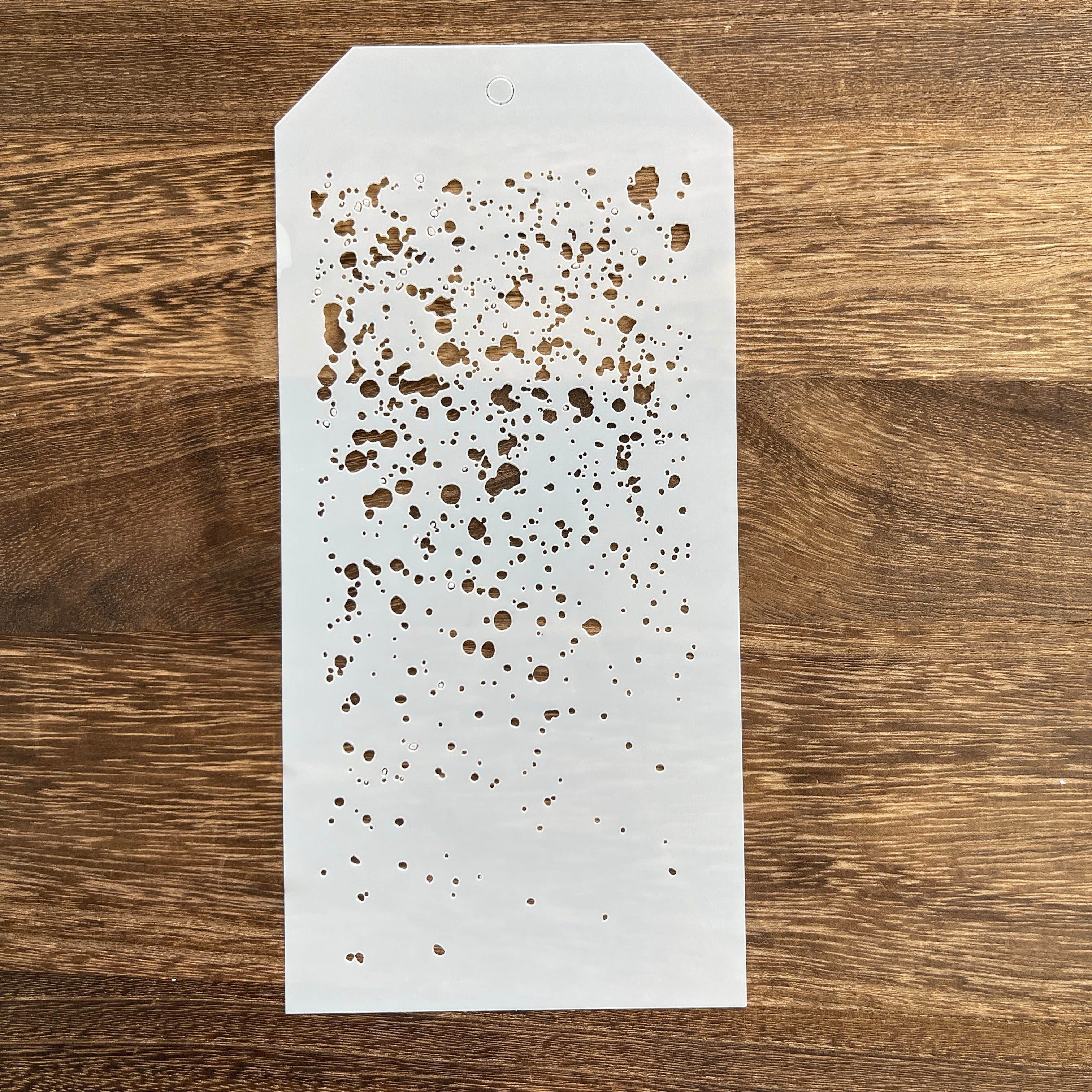 1110 Ink dot pattern stencil 10.5CM*21.5CM