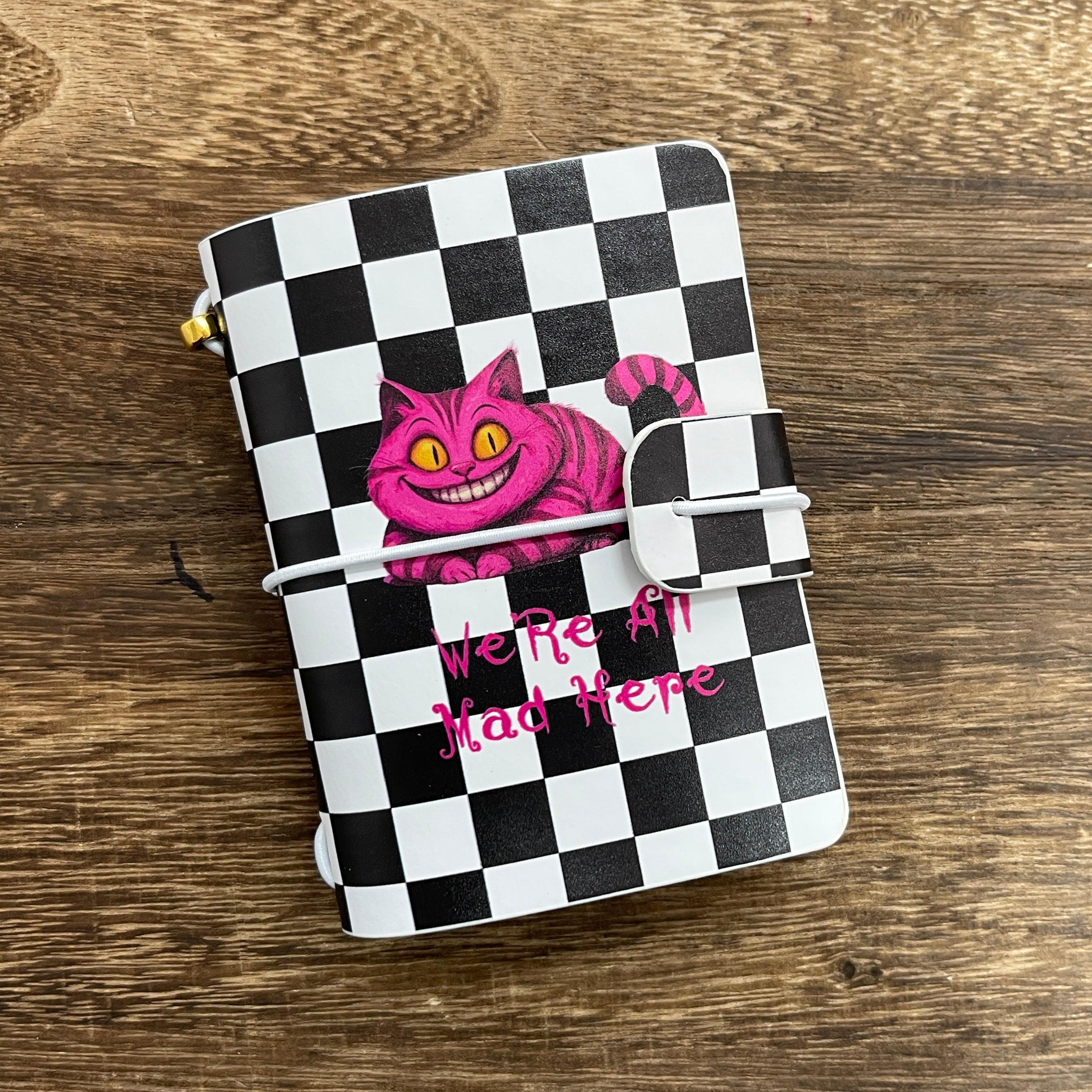 Cheshire cat Small Notebook*Inside pages 6.7cm*8.9cm