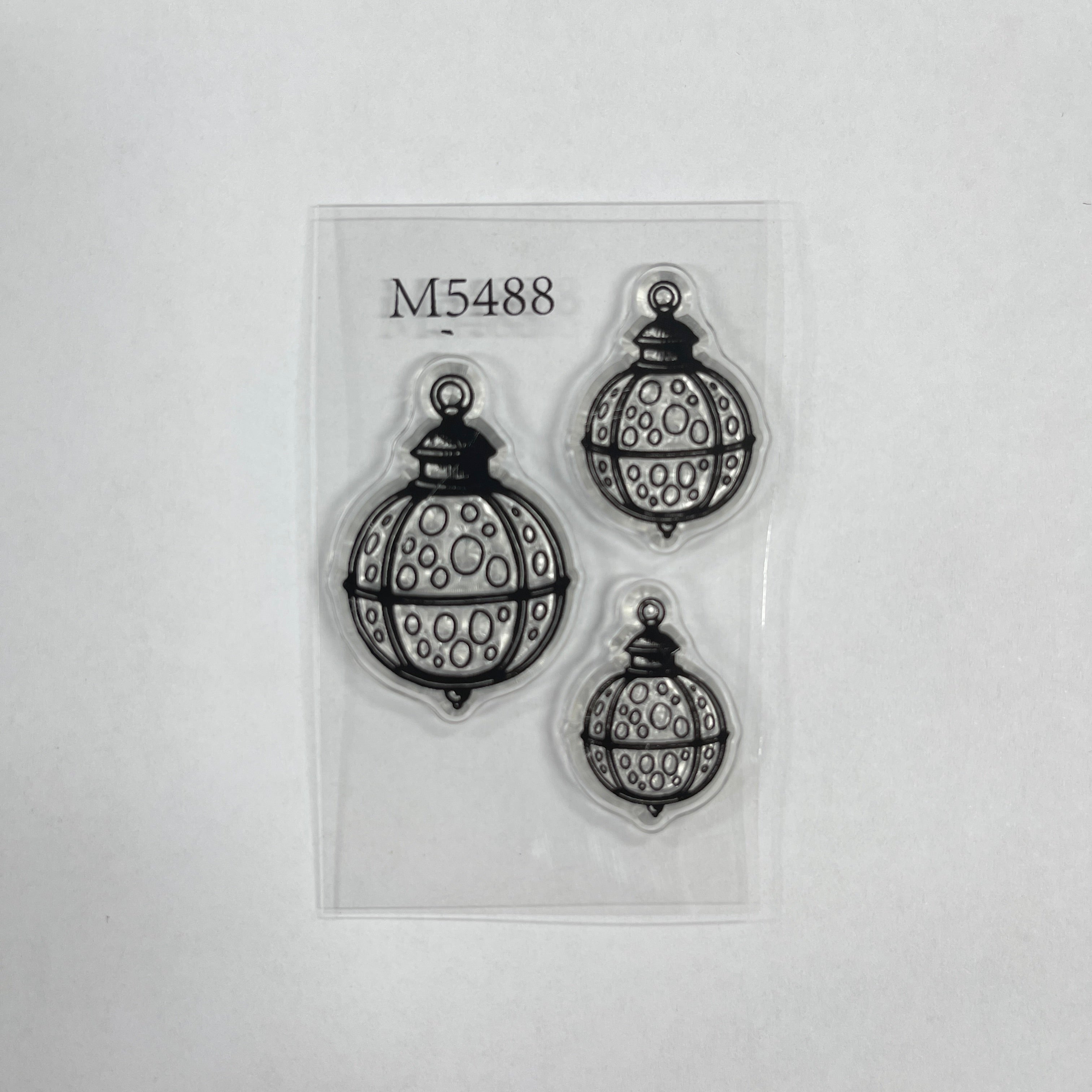 1216 Christmas balls Clear Stamp 5.5cm*4cm