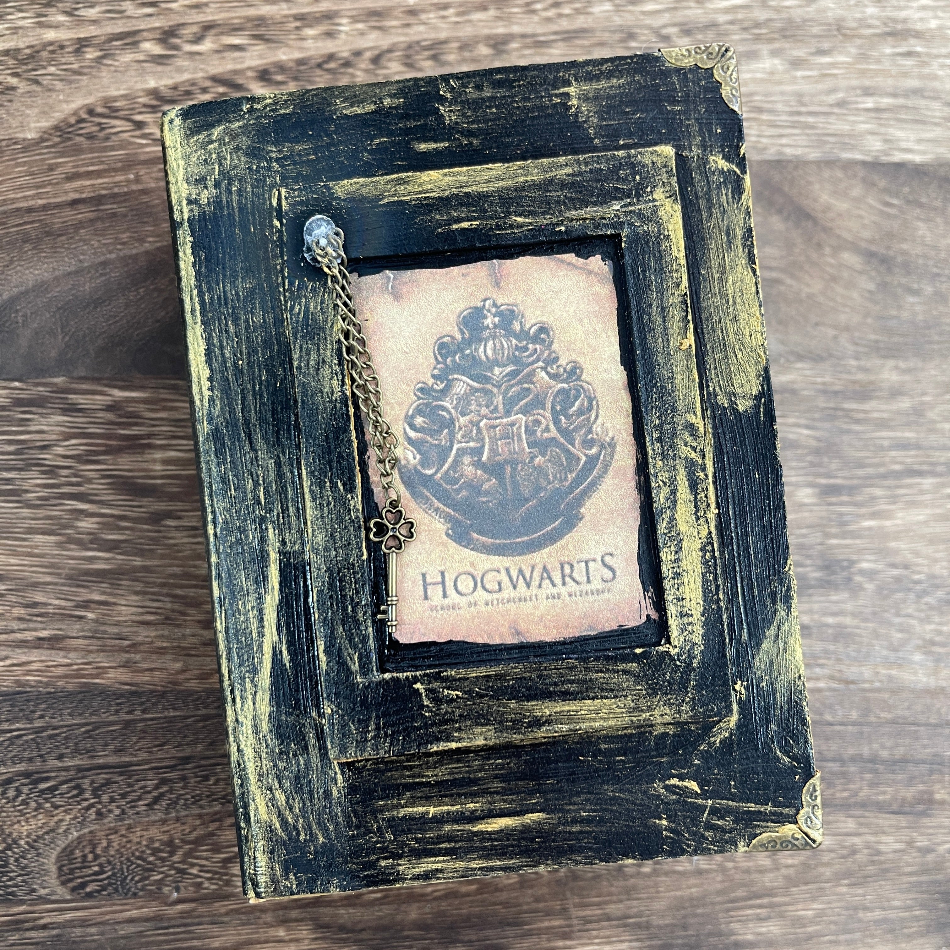 Hogwarts style handmade book