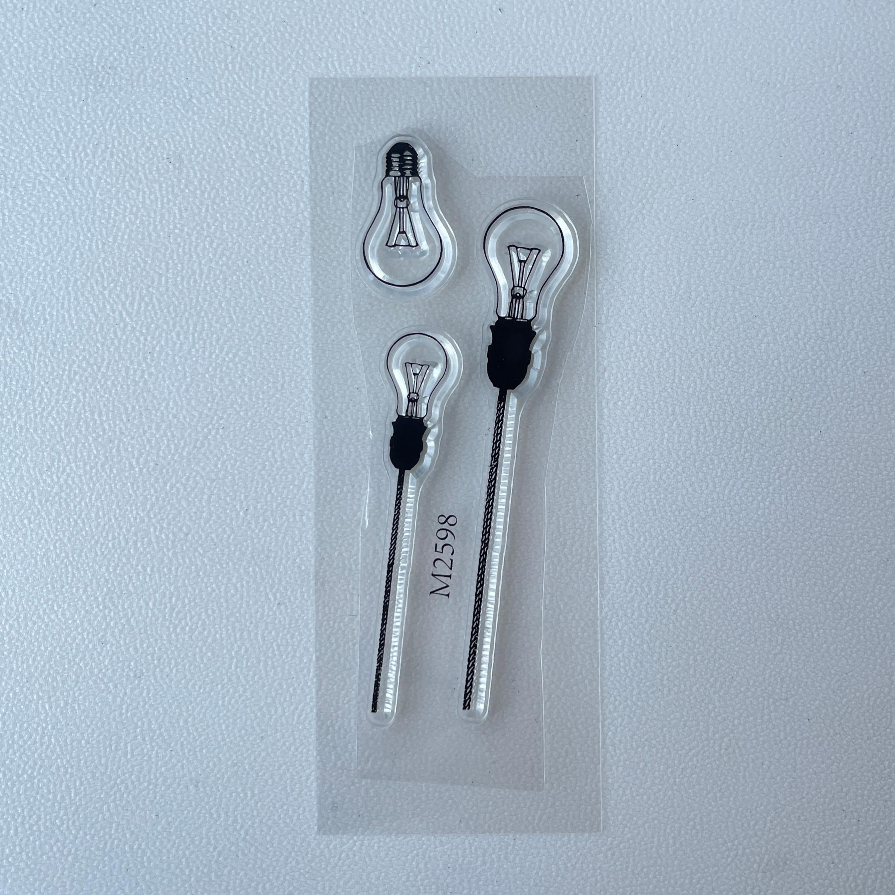 1229 Light bulb Clear Stamp 4cm*10.3cm