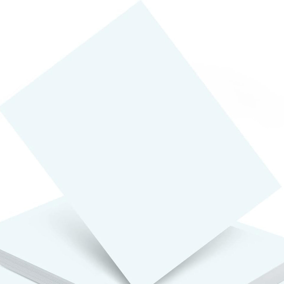 A4 Premium White Card Stock Paper 50 Sheets 250gsm Double Sided Matte