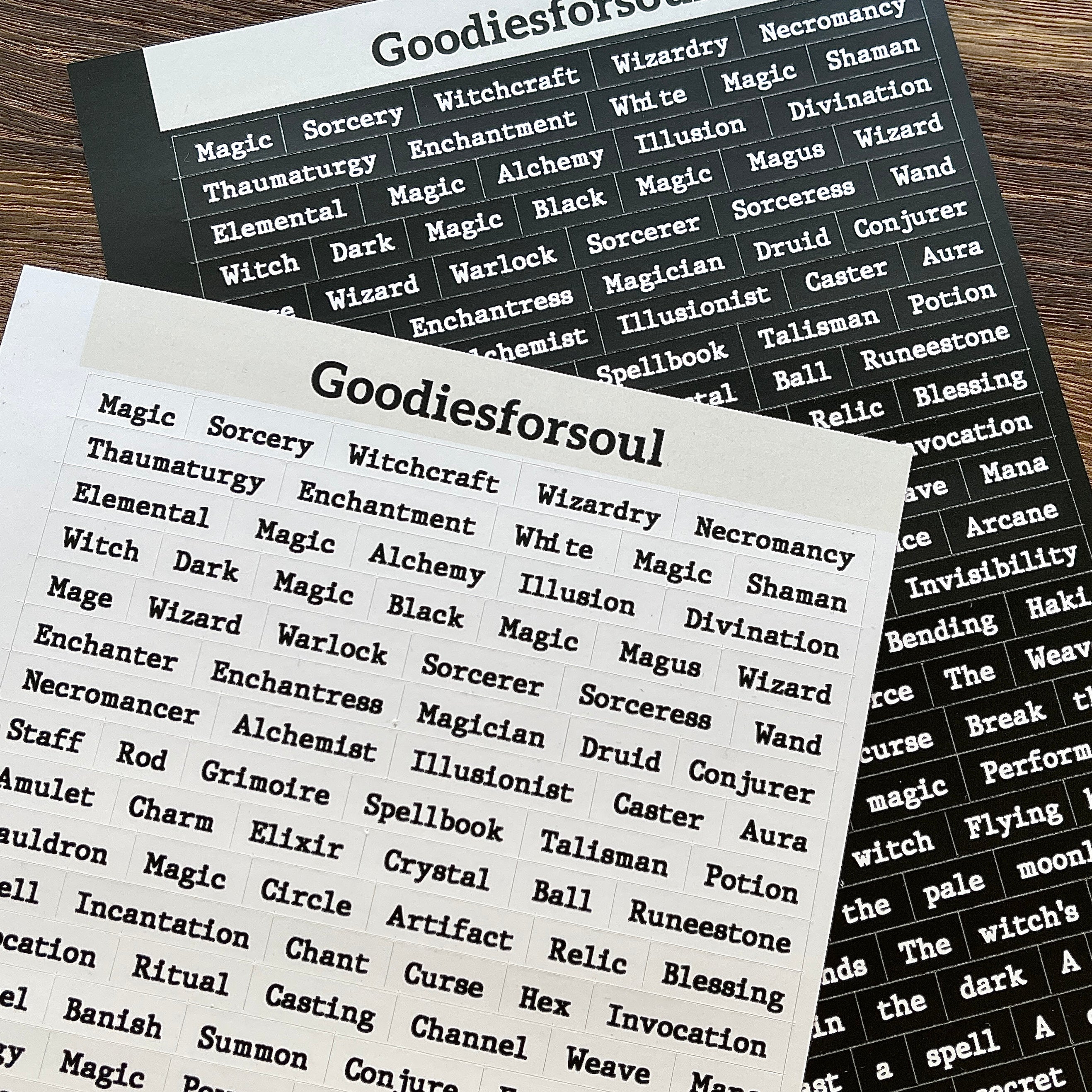 Magic Quote Stickers