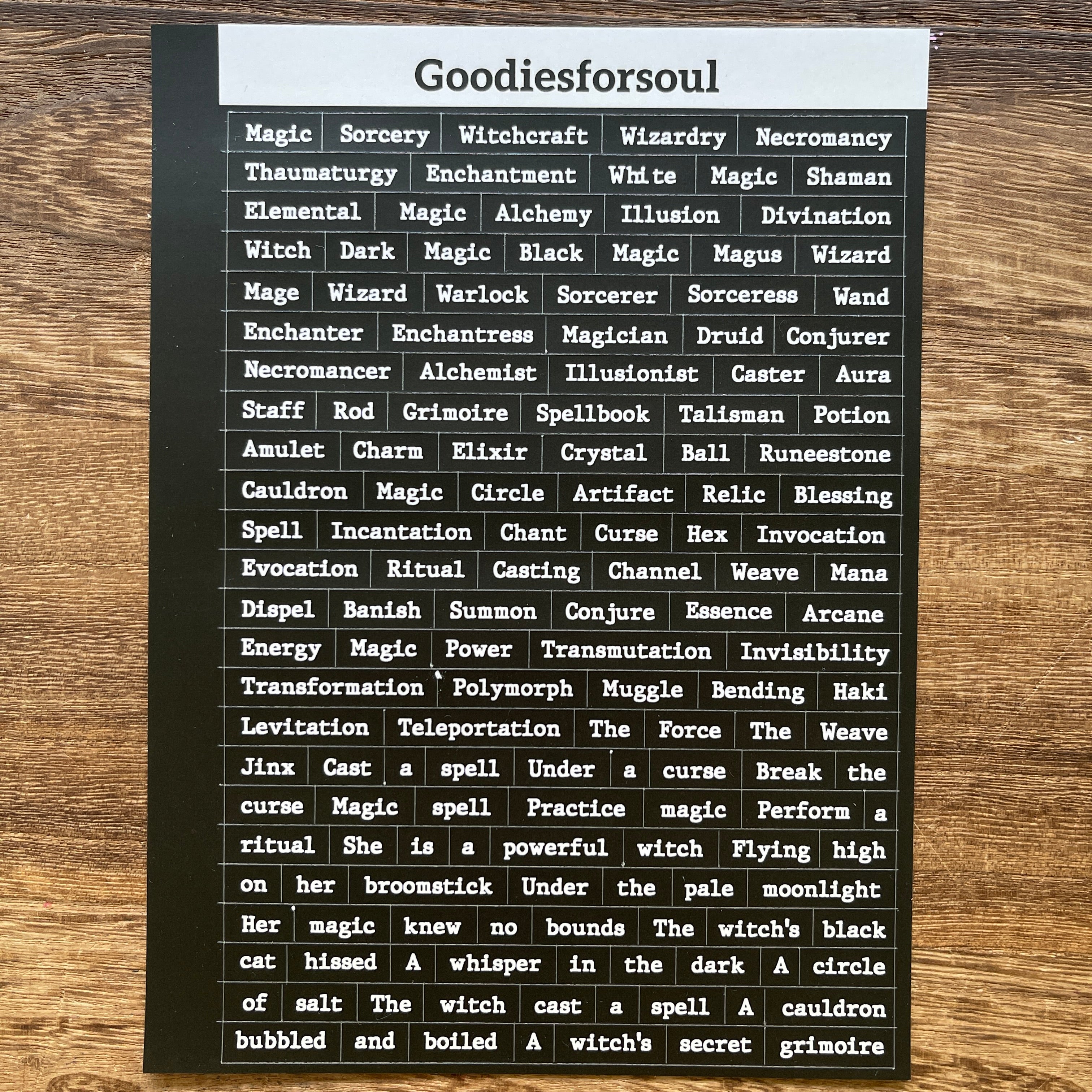 Magic Quote Stickers