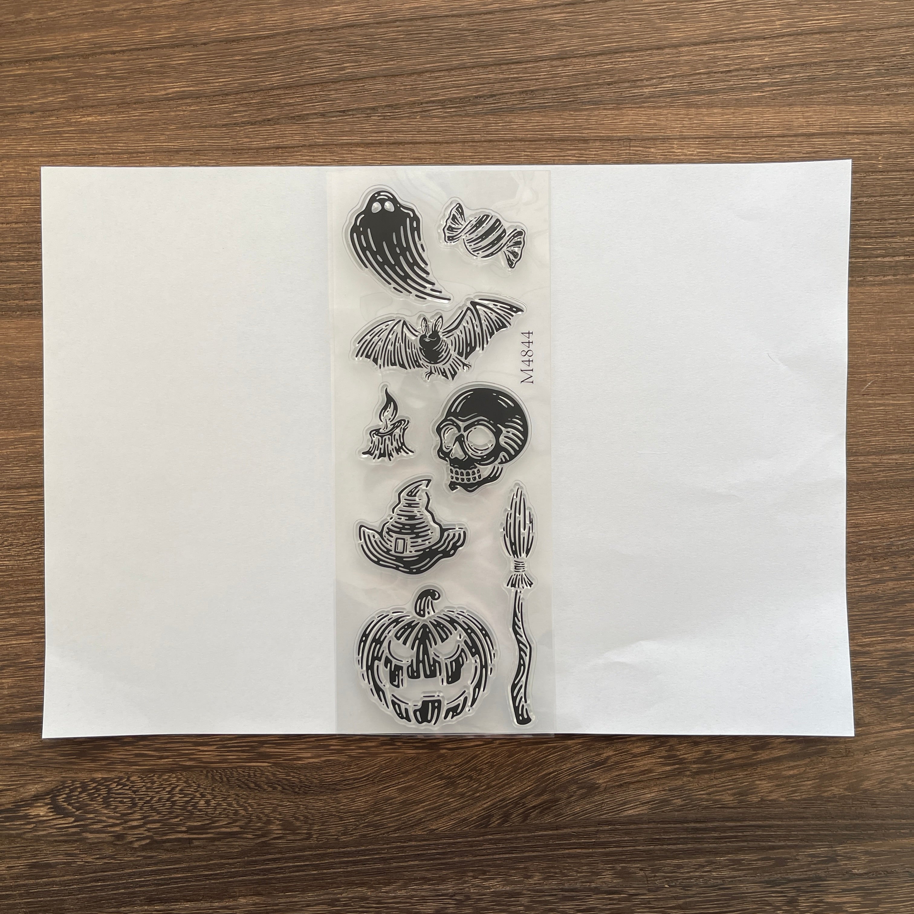 260109 Halloween Clear Stamp 8cm*20.5cm