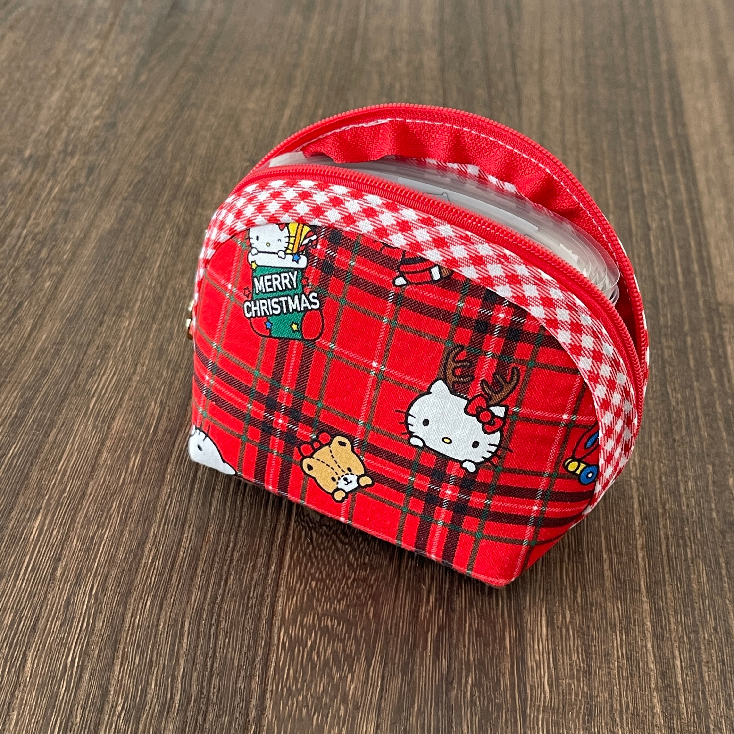 260114 Red hello kitty bag +10 loops of tapes