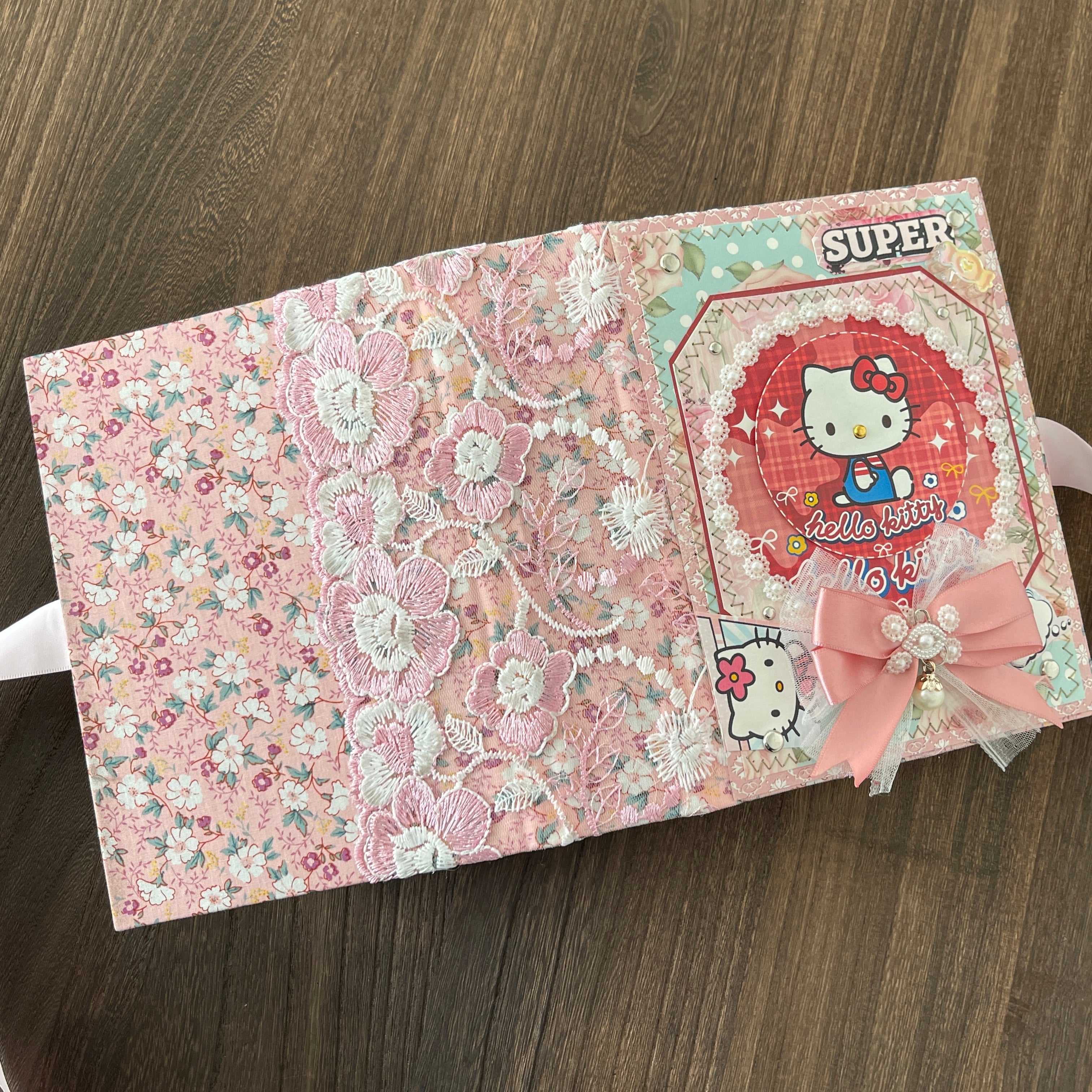 Hellokitty style handmade book