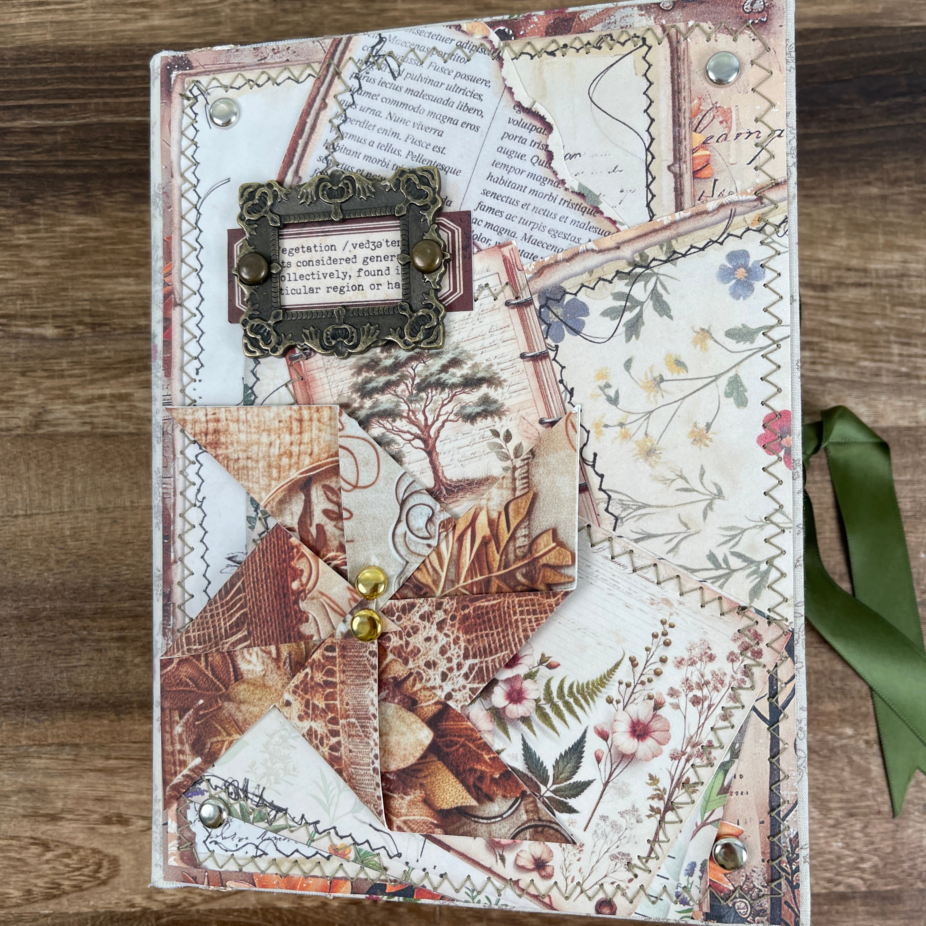 Farm Time handmade journal