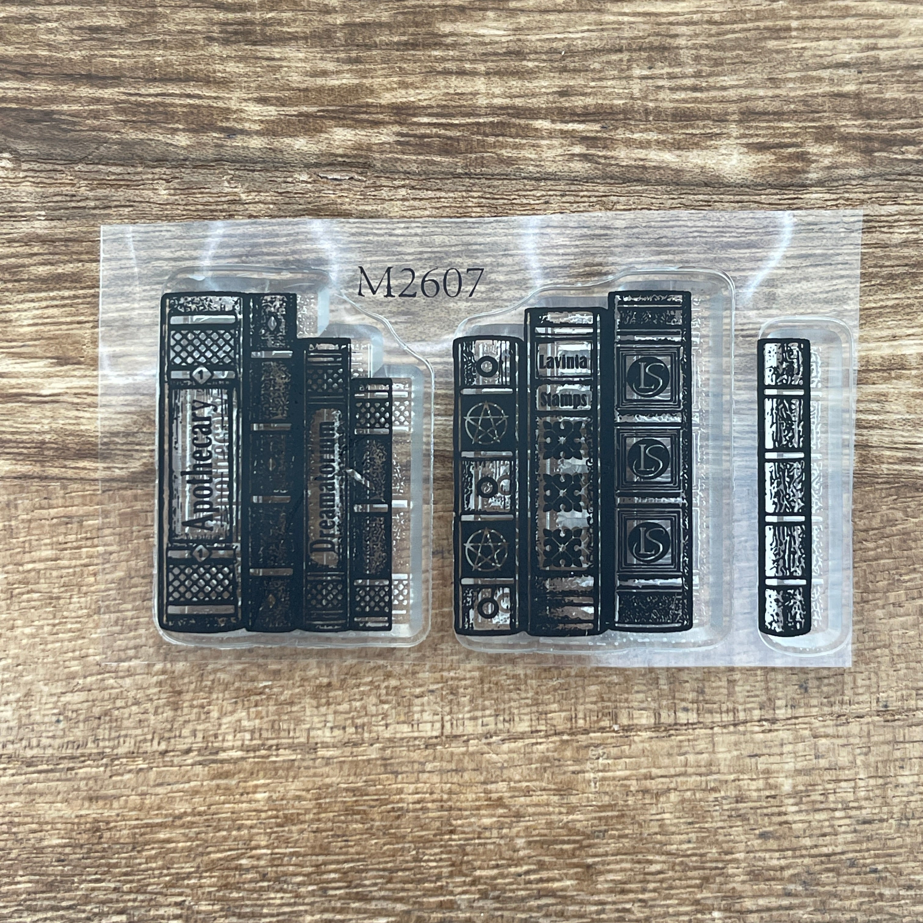 260314 Book Clear Stamp 3.8cm*7cm