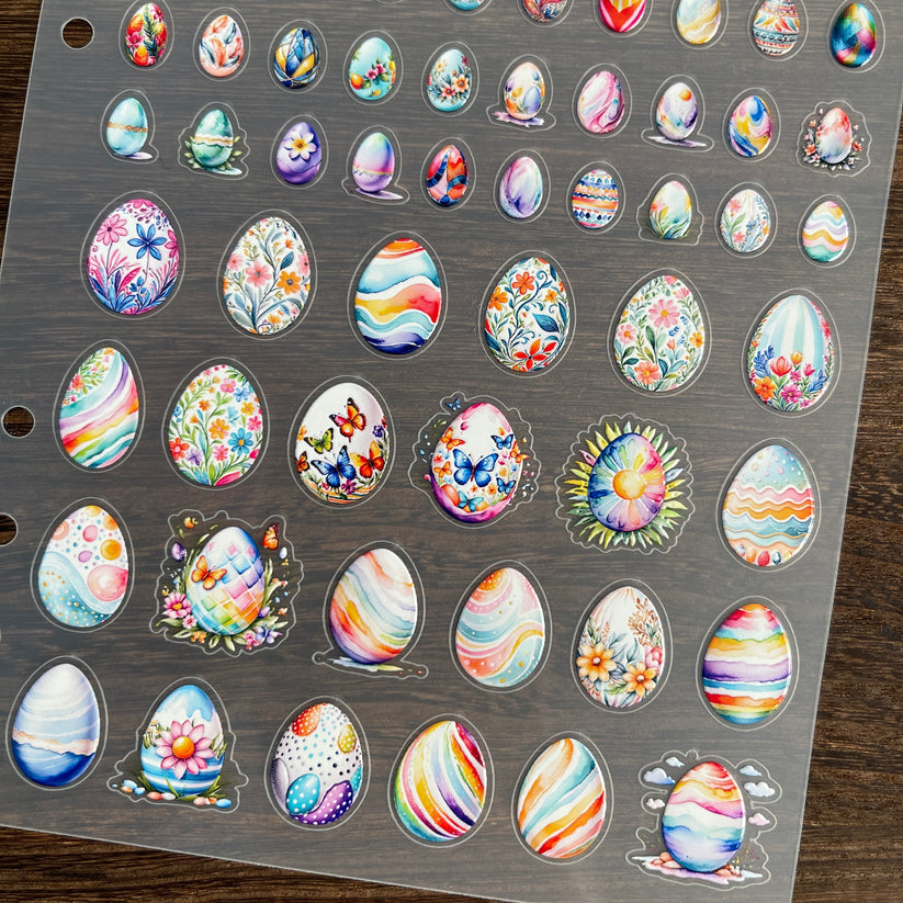 3D Easter Eggs PET Sticker – 1 Pc – Goodiesforsoul