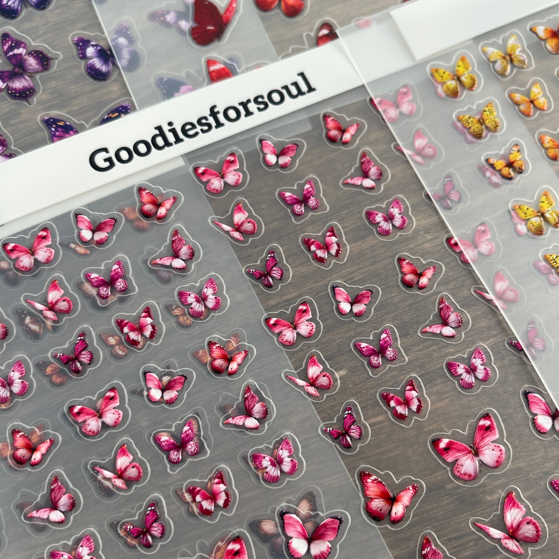 3D Butterfly sticker 15.5*21 Cm -1Pcs each pack