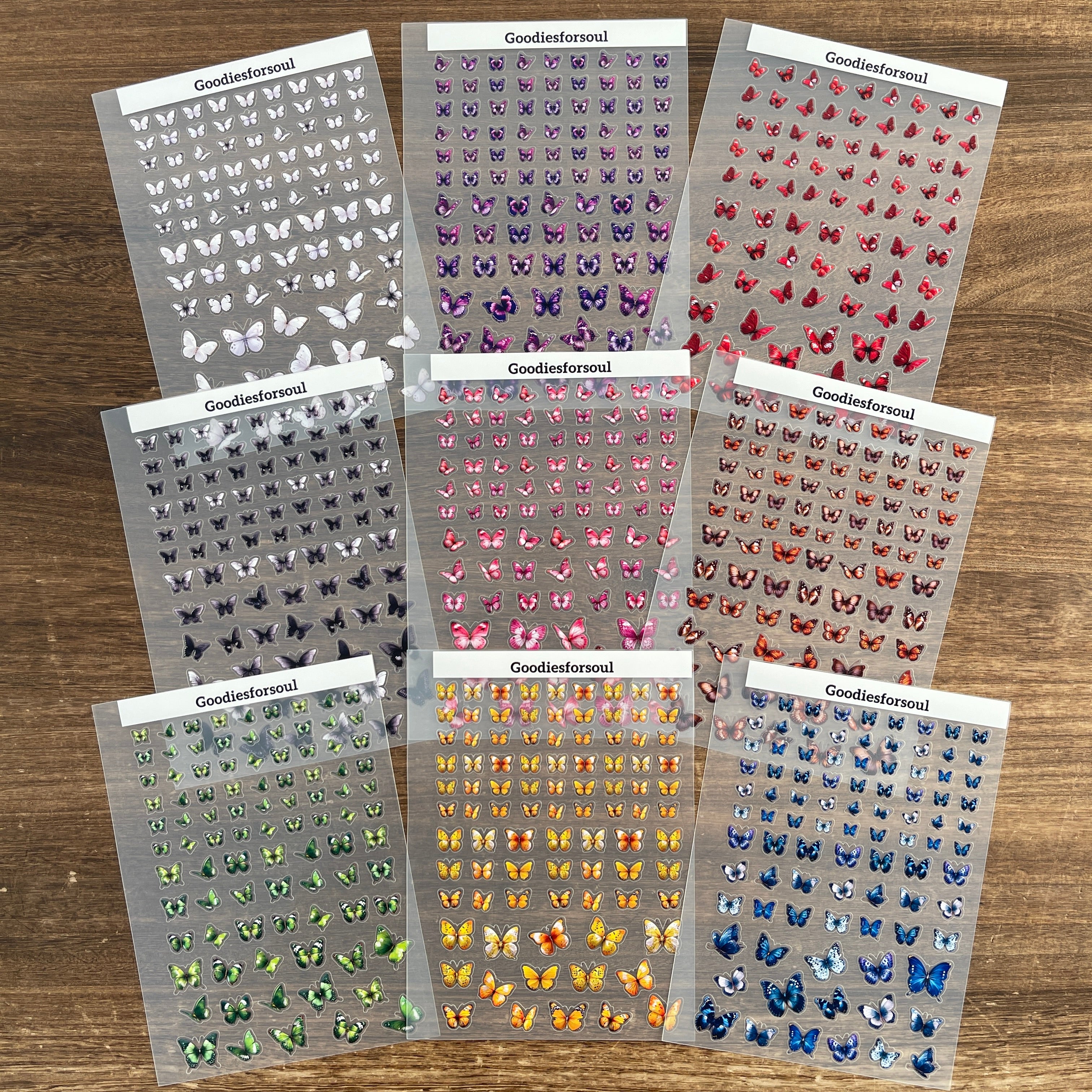 3D Butterfly sticker 15.5*21 Cm -1Pcs each pack