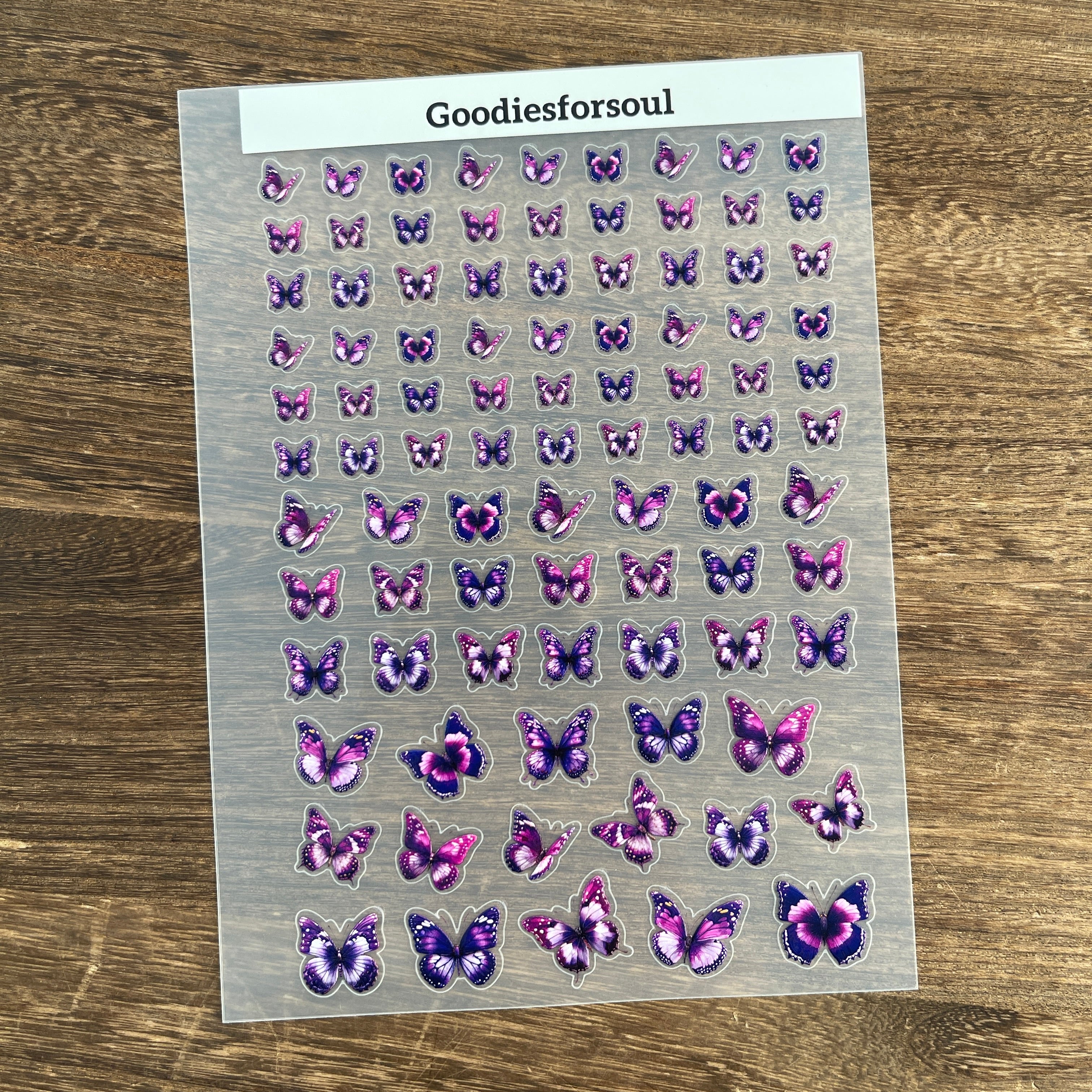 3D Butterfly sticker 15.5*21 Cm -1Pcs each pack