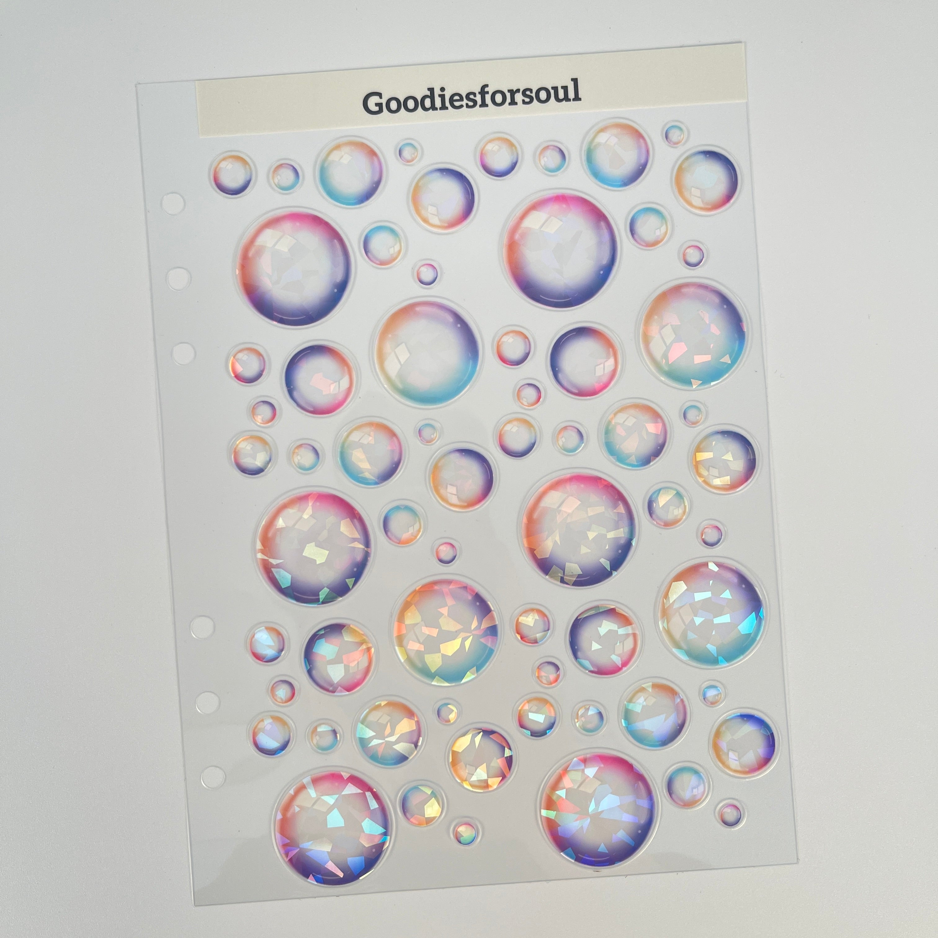 Bubble Sticker 15.5*21 Cm -1Pcs each pack