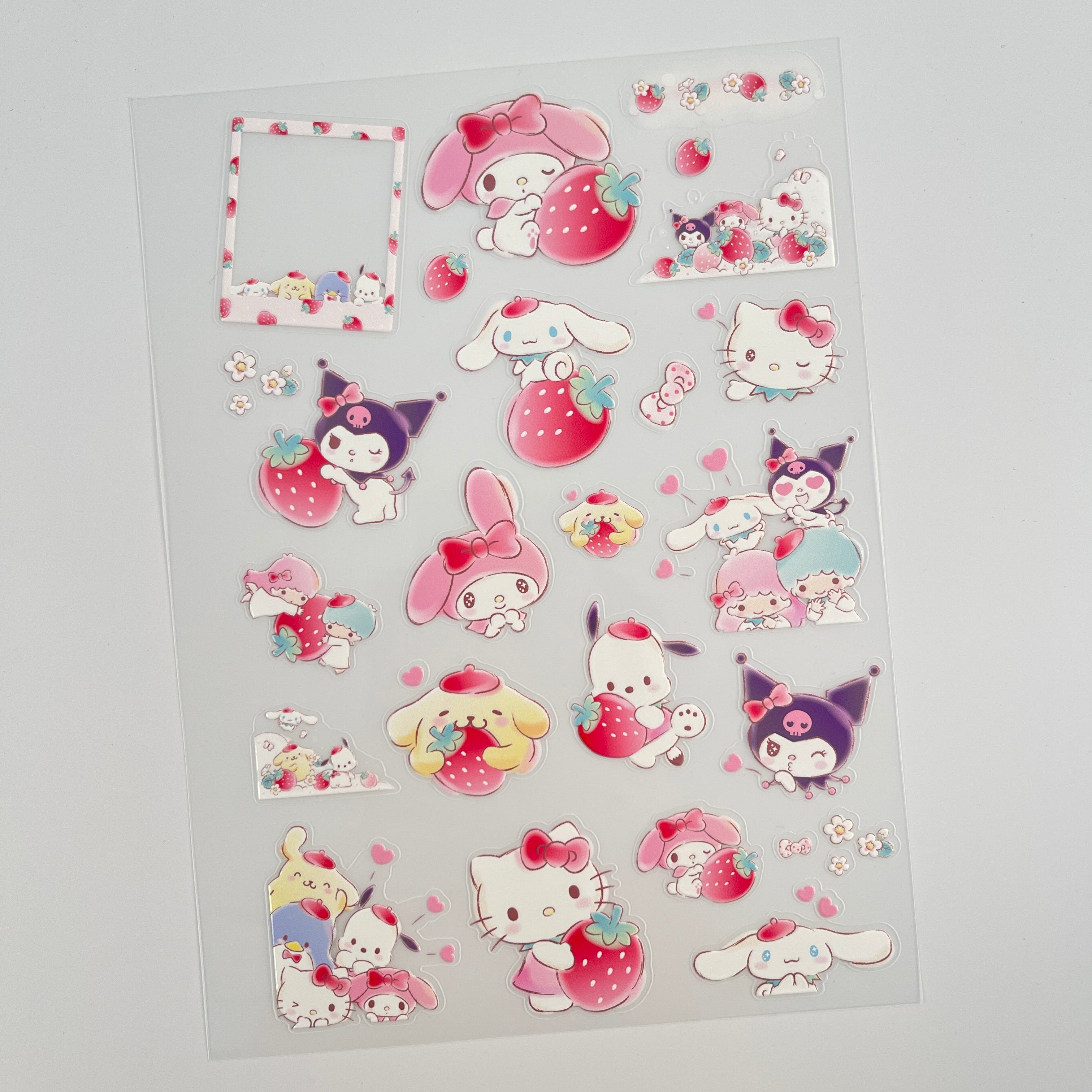 3D Sanrio PET Sticker 1 Pcs