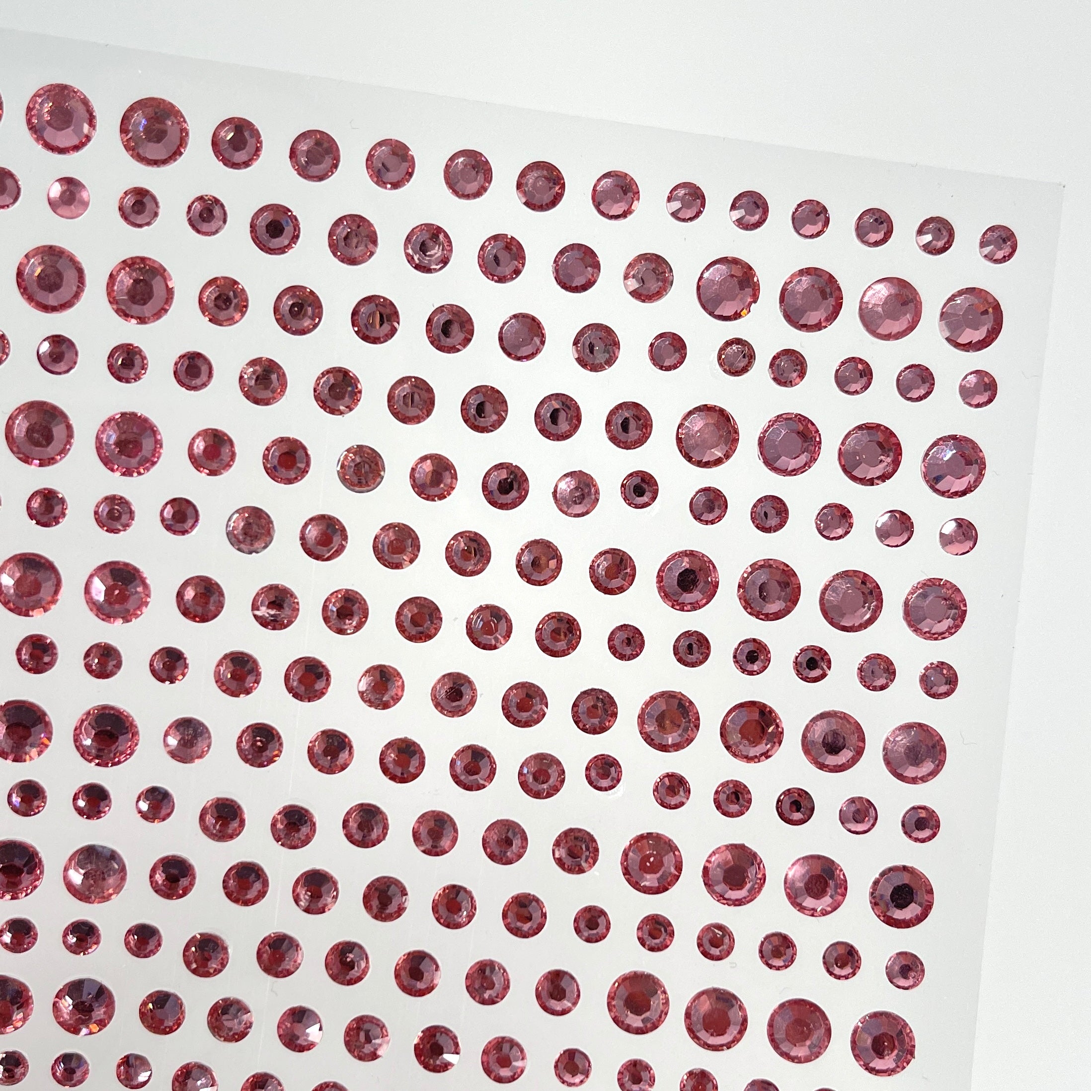 260509 Clear Rhinestone / Dome Stickers (4/5/6MM) 272pcs