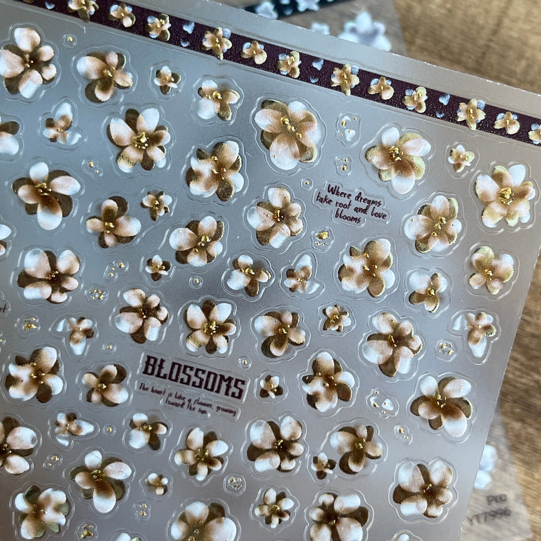 M300- Flower Mini sticker 1 Pcs