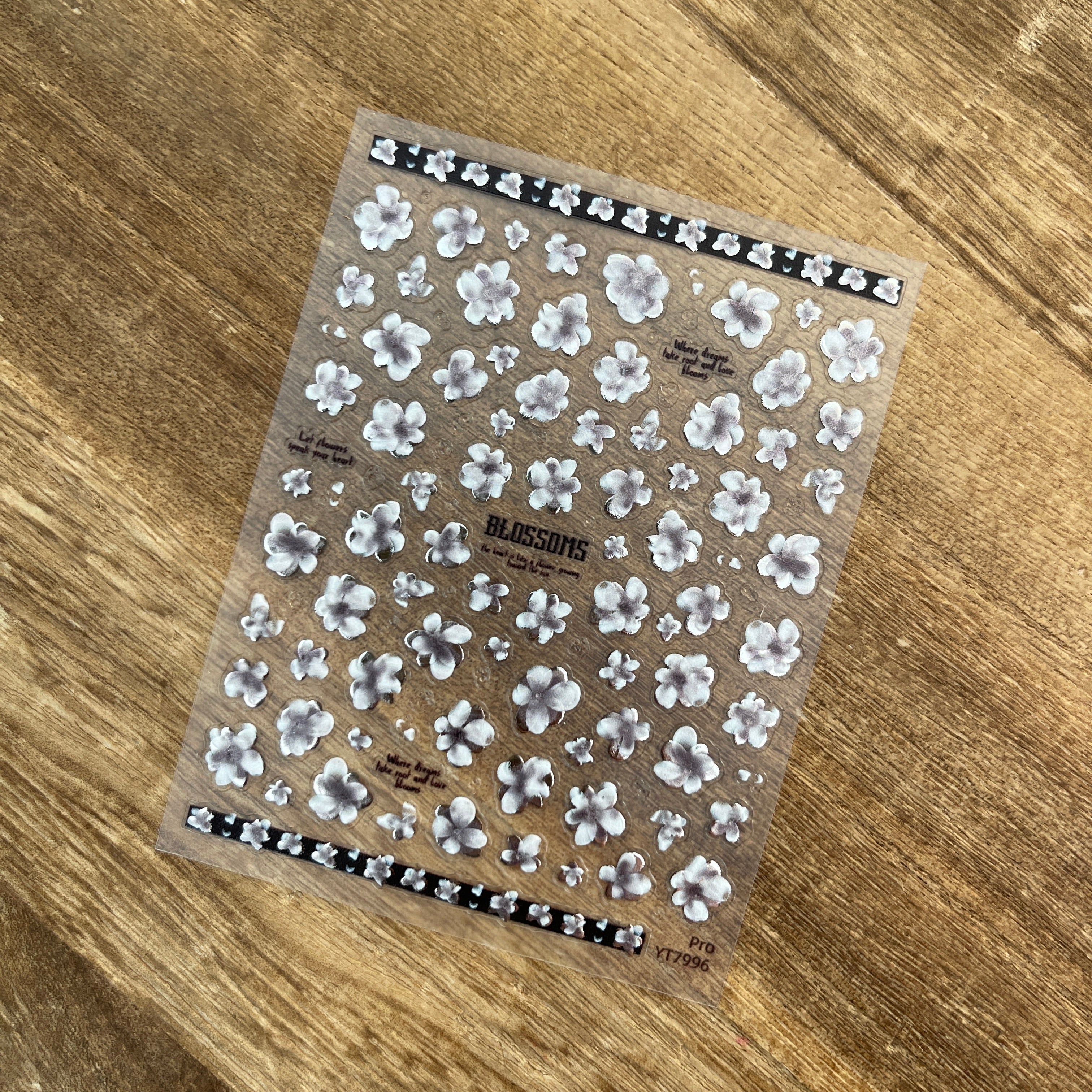 M300- Flower Mini sticker 1 Pcs