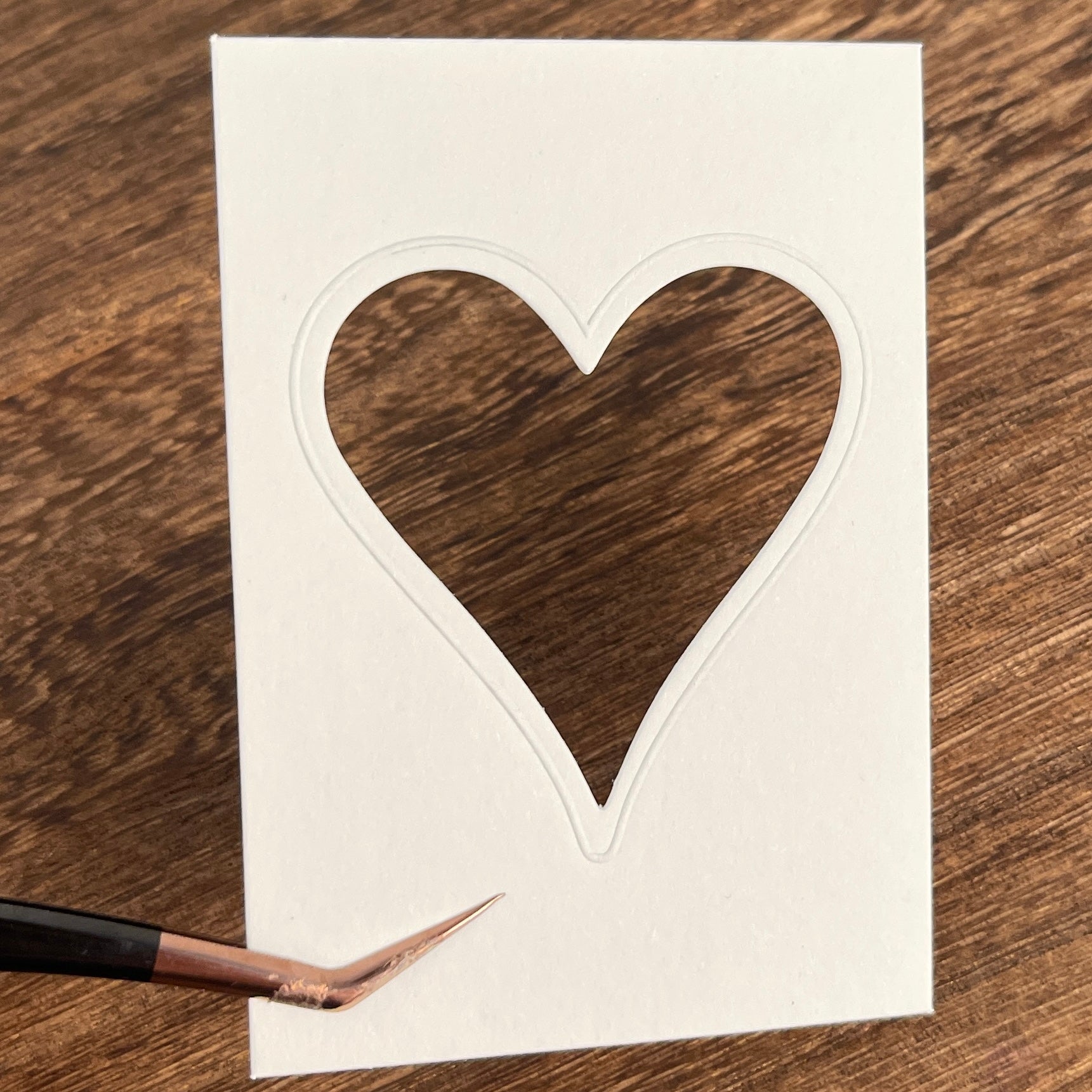 Die-cut embossed ATC Cards (Spades/ Hearts/  Clubs/  Diamonds) 10pcs per pack