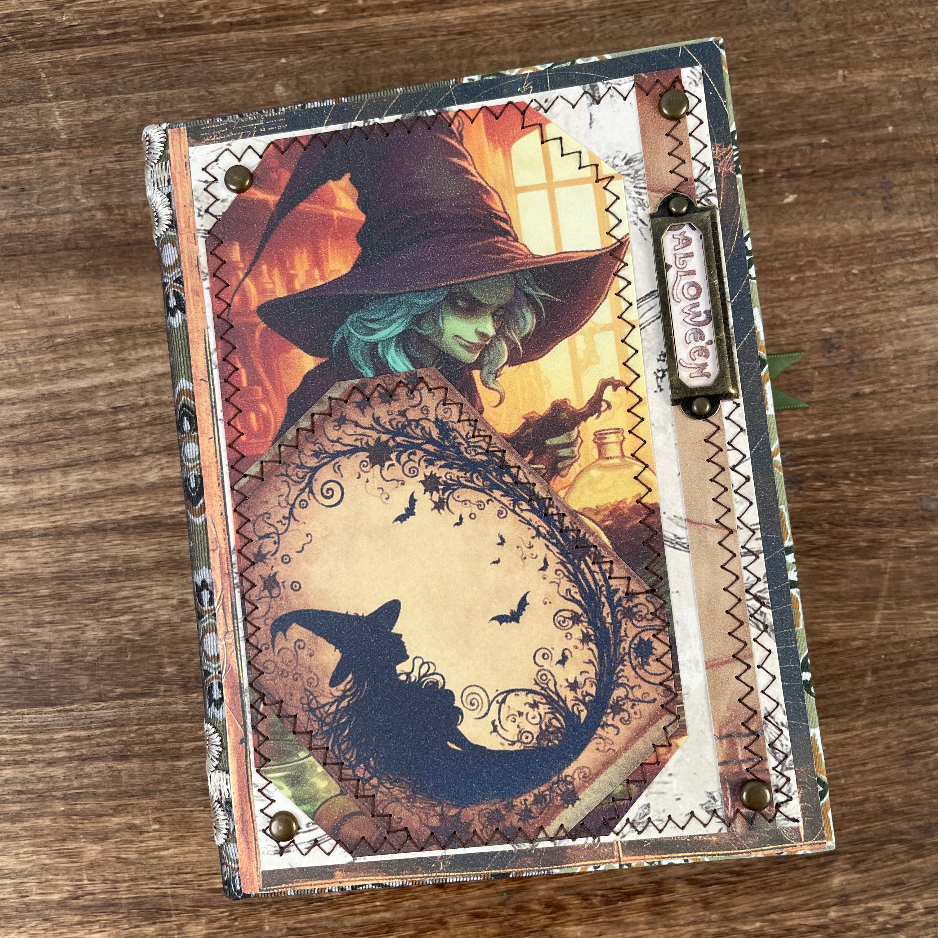 The Potion Witch handmade journal