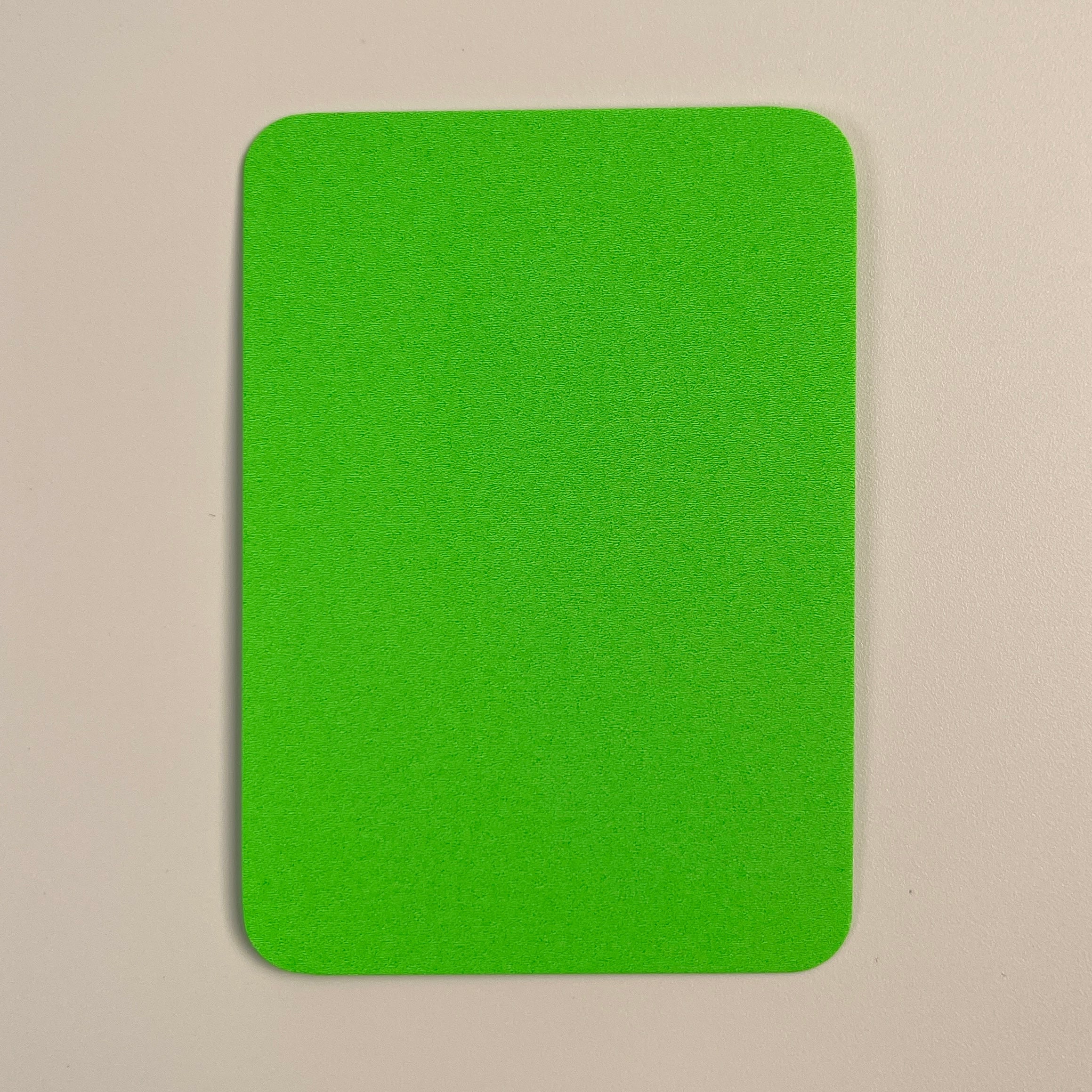 20-Pack ATC Base Cards, Double-Sided Fluorescent Neon Cardstock, 2.5"x3.5" Professional Card Blanks, Choose Your Color or 6-Color Assorted Set