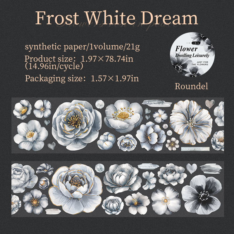 1016 Flower pre-cut tape -5cm*2m