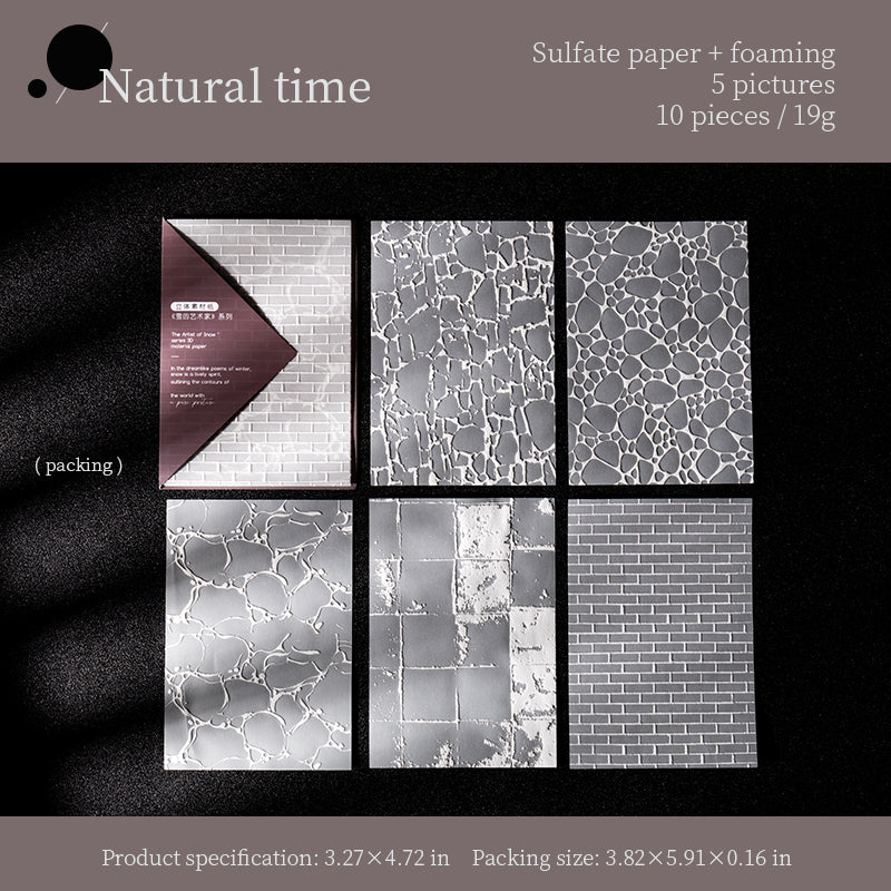0816 The artist of snow vellum paper -10Pcs each pack