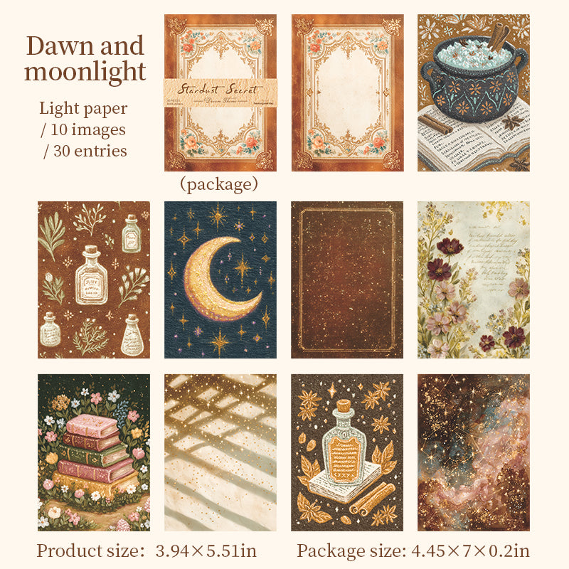 260319 Stardust Secret Paper -30Pcs each pack