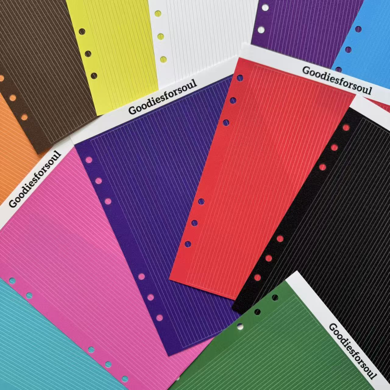 Glitter strip stickers 12 sheets 1 pack, 12 colors, A5 size