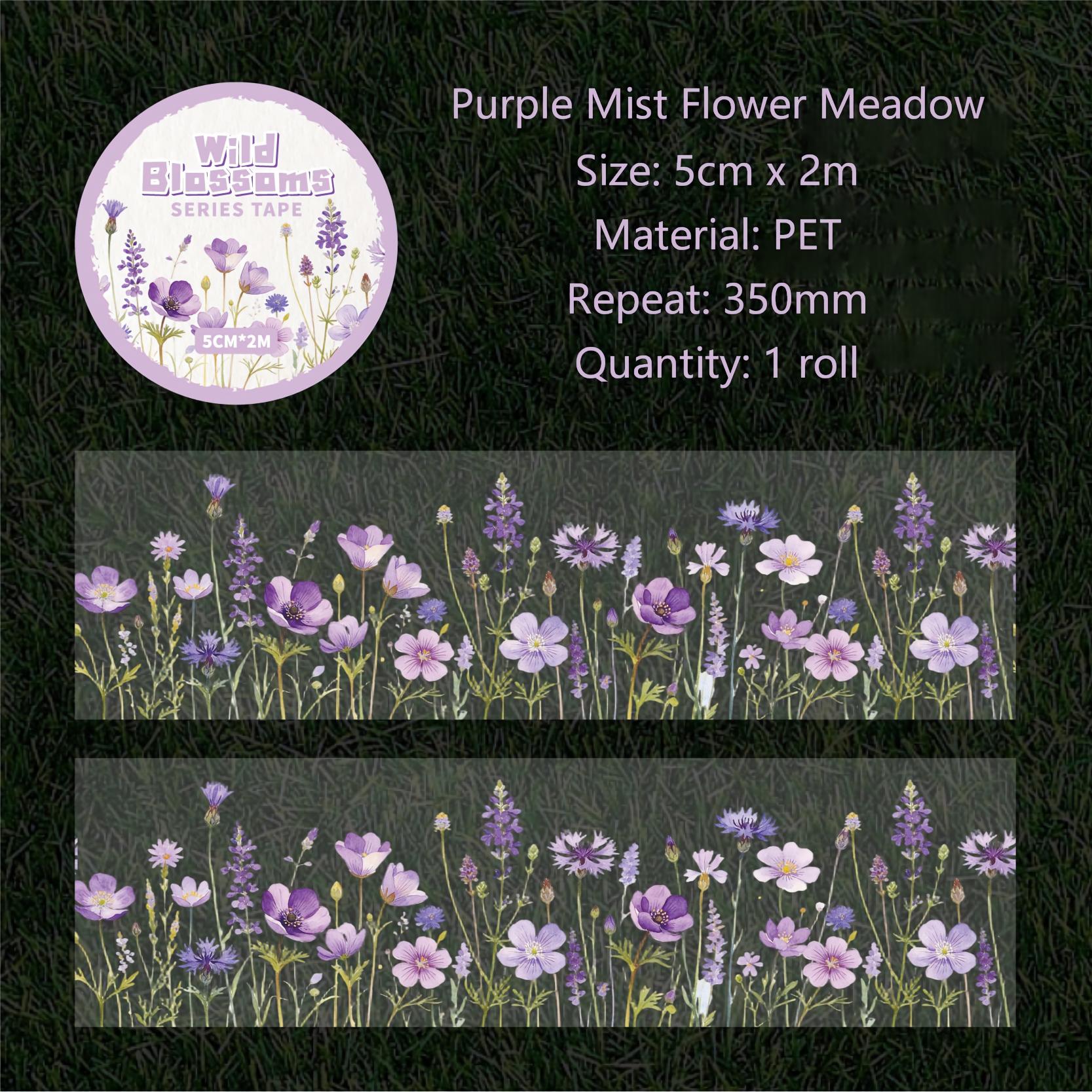 Wildflowers PET Tape (5cm x 2m)