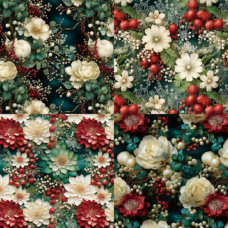1004 Blossom background paper R2453 -24Pcs each pack