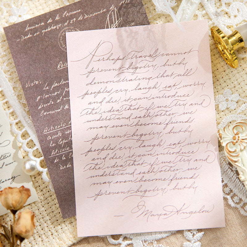 0428 Gentle and Spontaneous Series Paper -30Pcs each pack