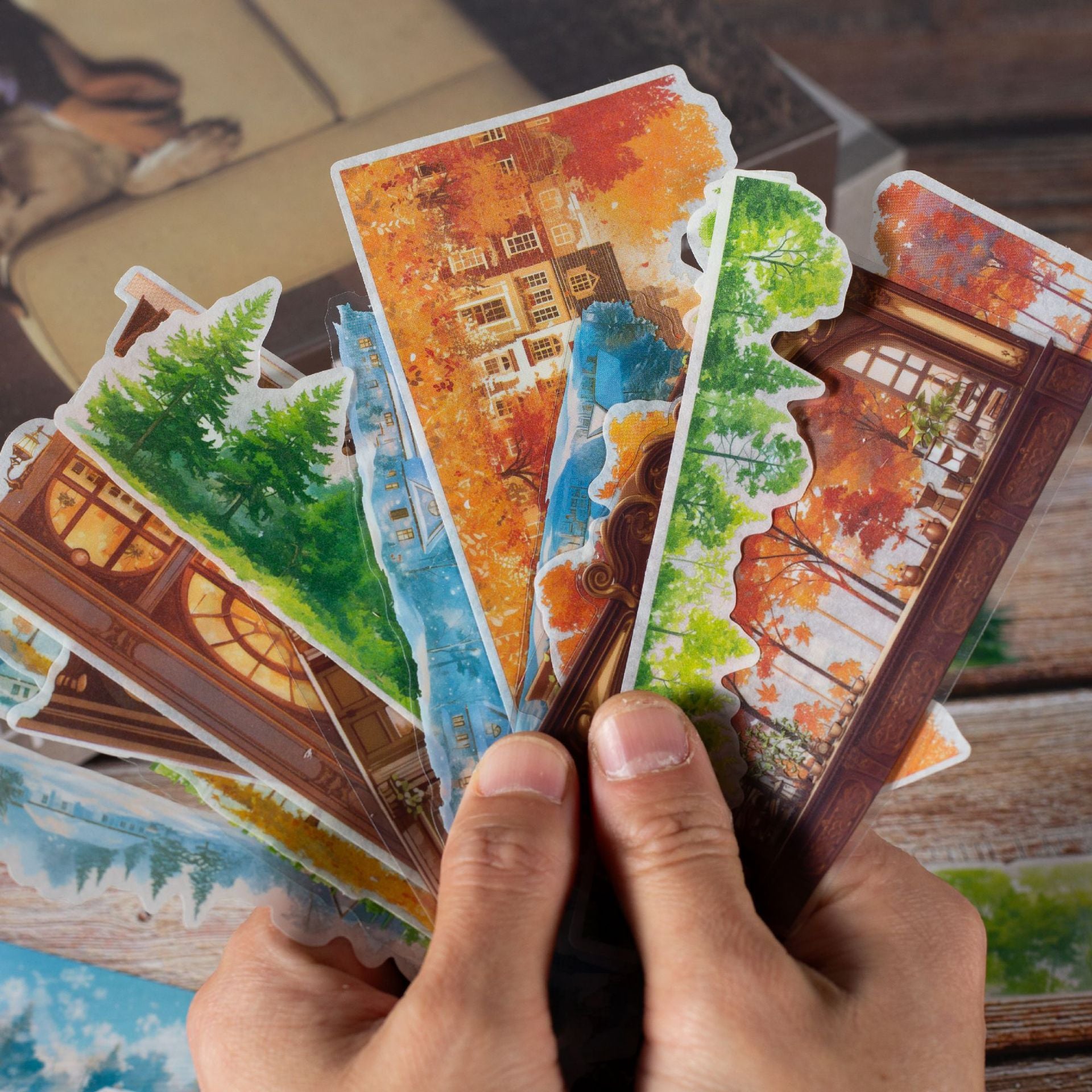 0222 Four Season's Tale Series Stickers -20Pcs each pack
