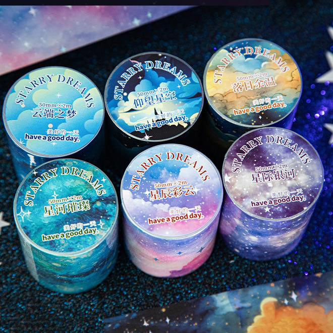 0306 Starry dreams Series Washi tape-5CM*2M