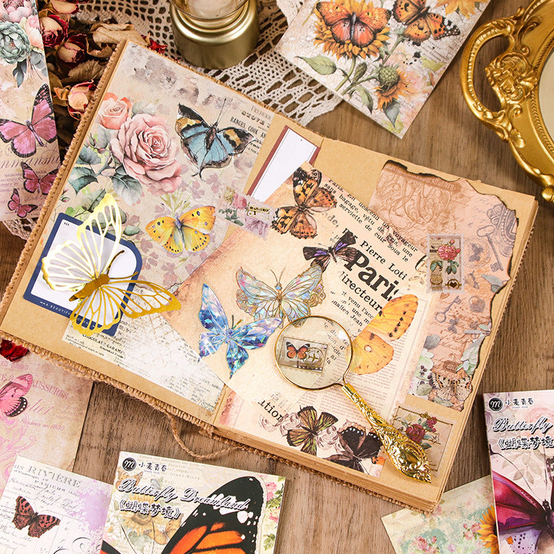 0219 Butterfly Dreamland Series Paper -30Pcs each pack