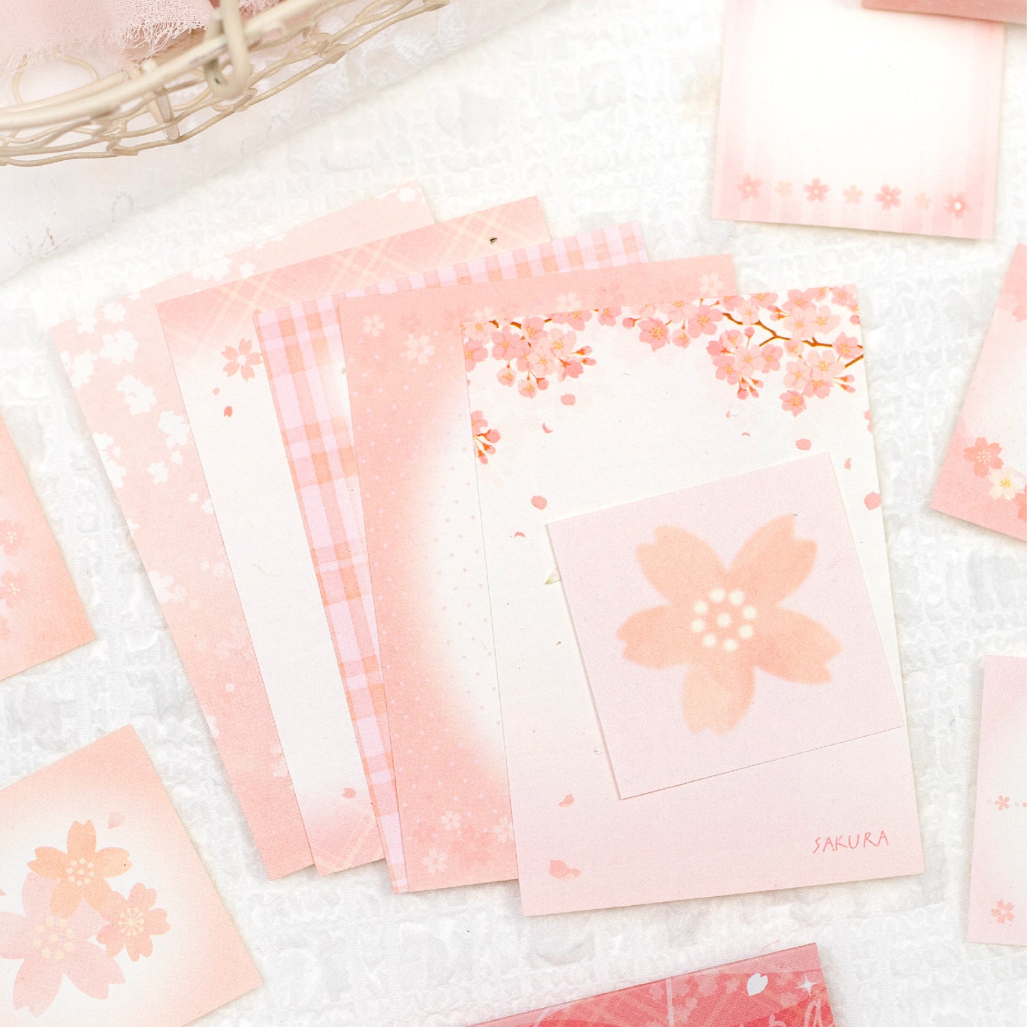 0312 Cherry Blossom Series Paper-39Pcs each pack
