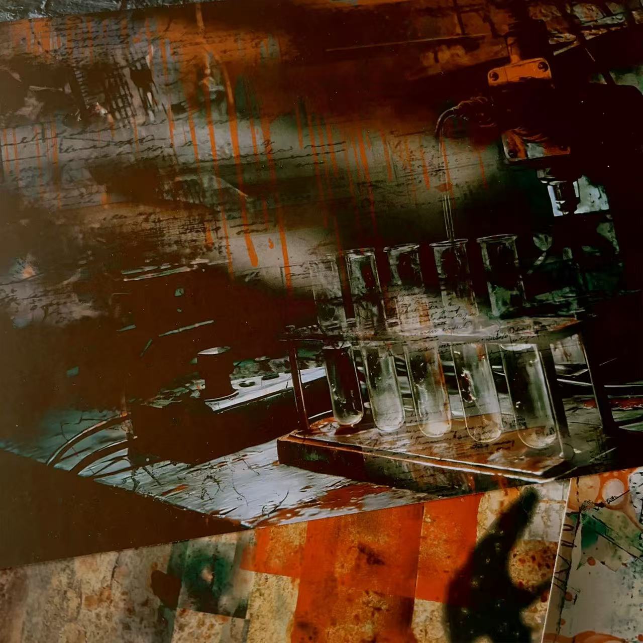 1230 A4 size Dark Crime Scene Style paper 2 pcs