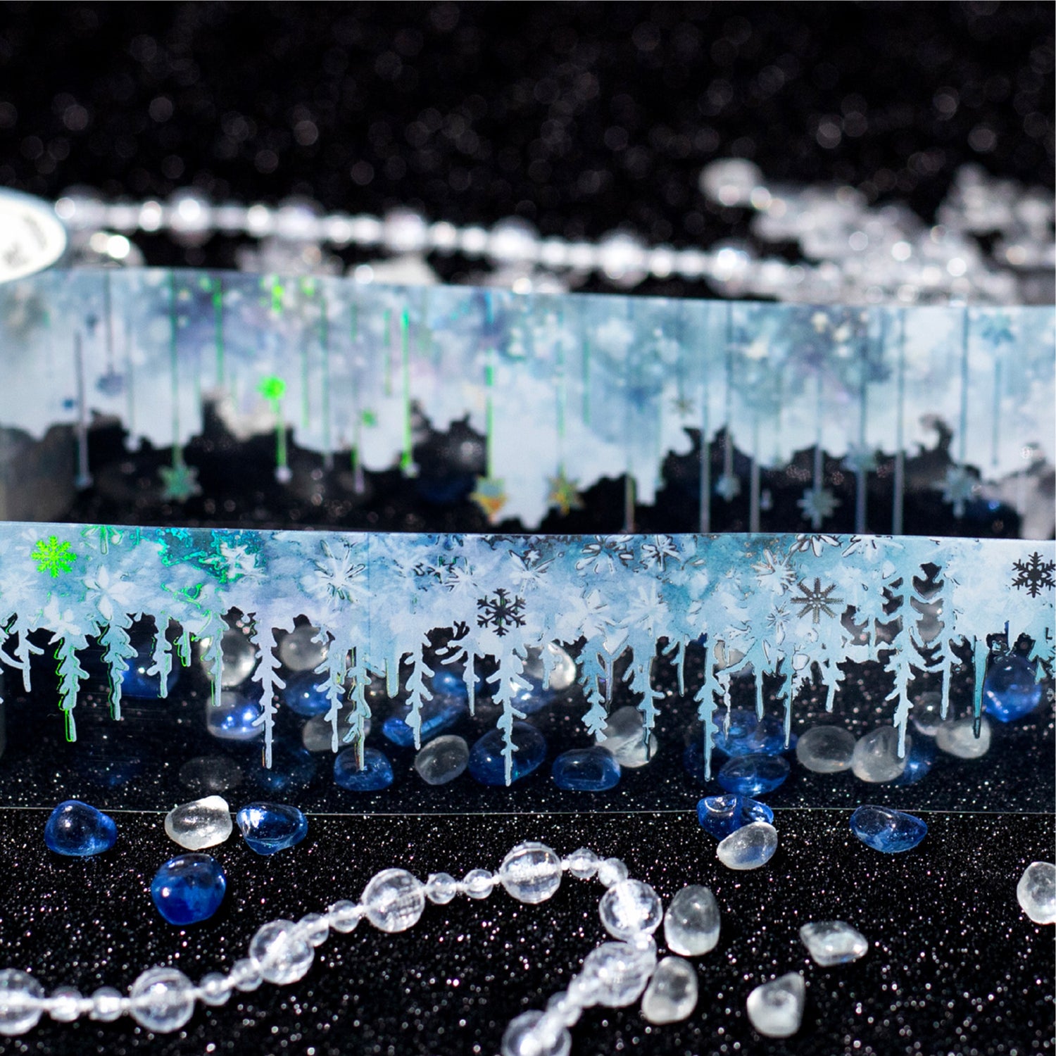 1129 Ice and snow PET Tape -5cm*2m