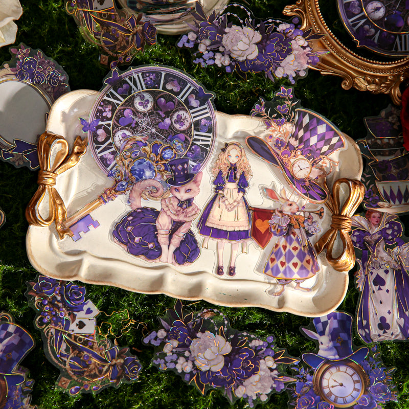 0318 Alice in Wonderland Series Sticker -30Pcs each pack