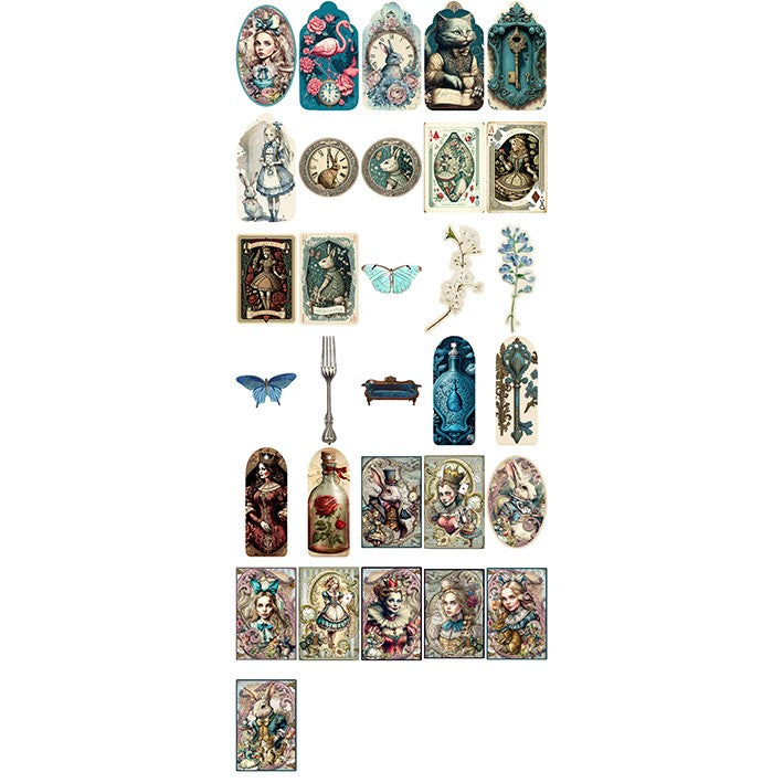 1104 Dark Alice in wonderland theme pack