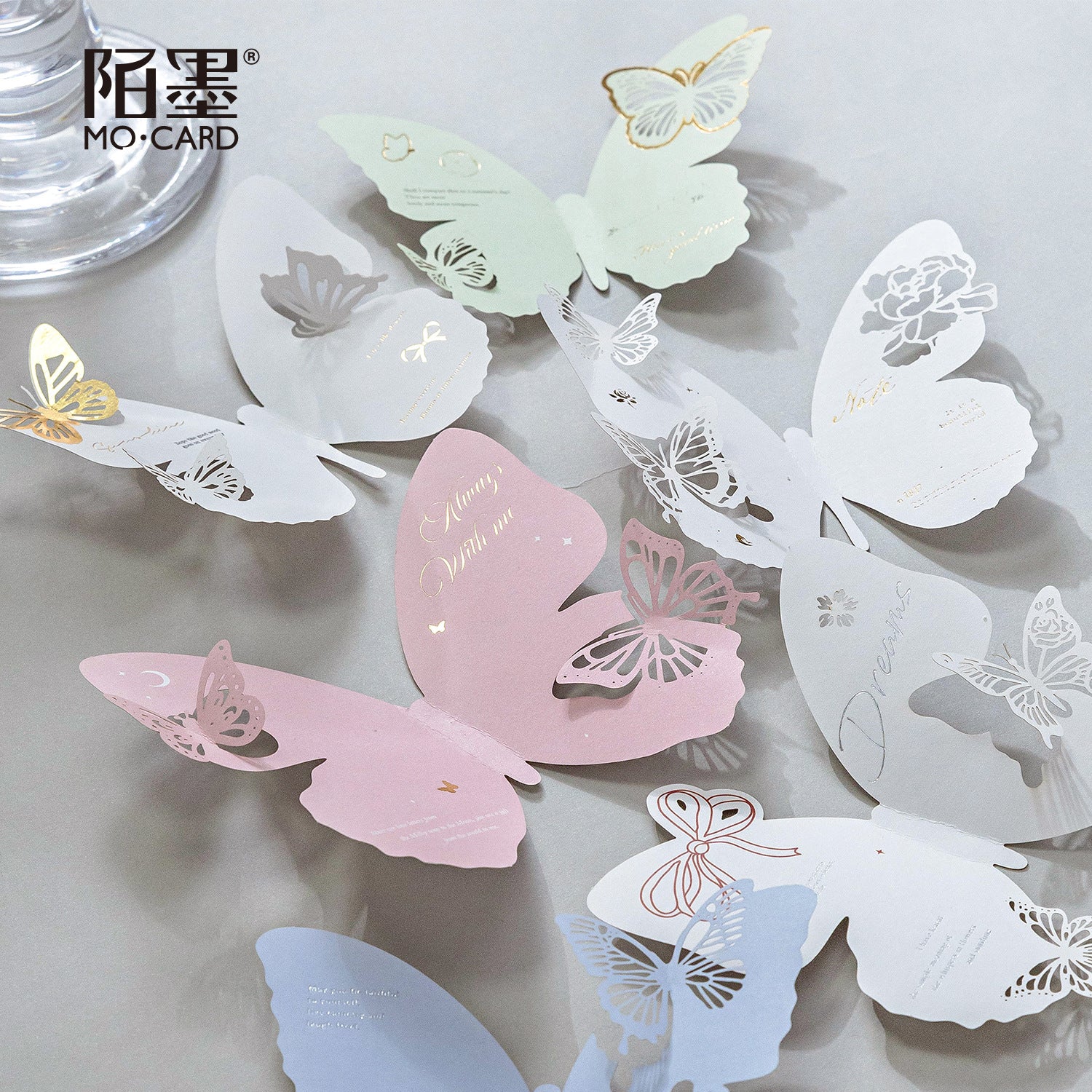 0306 Butterfly Story Series Paper -10Pcs each pack