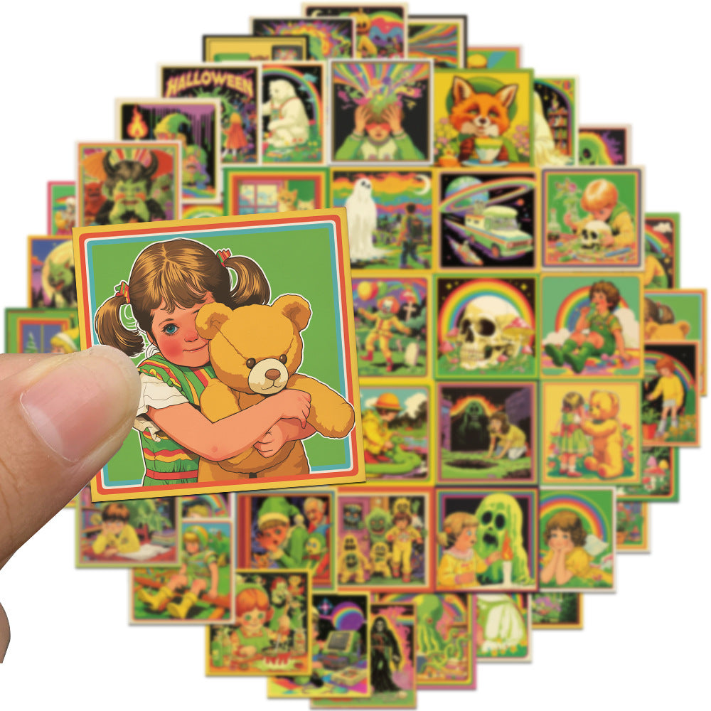 0903 50 Vintage comics sticker