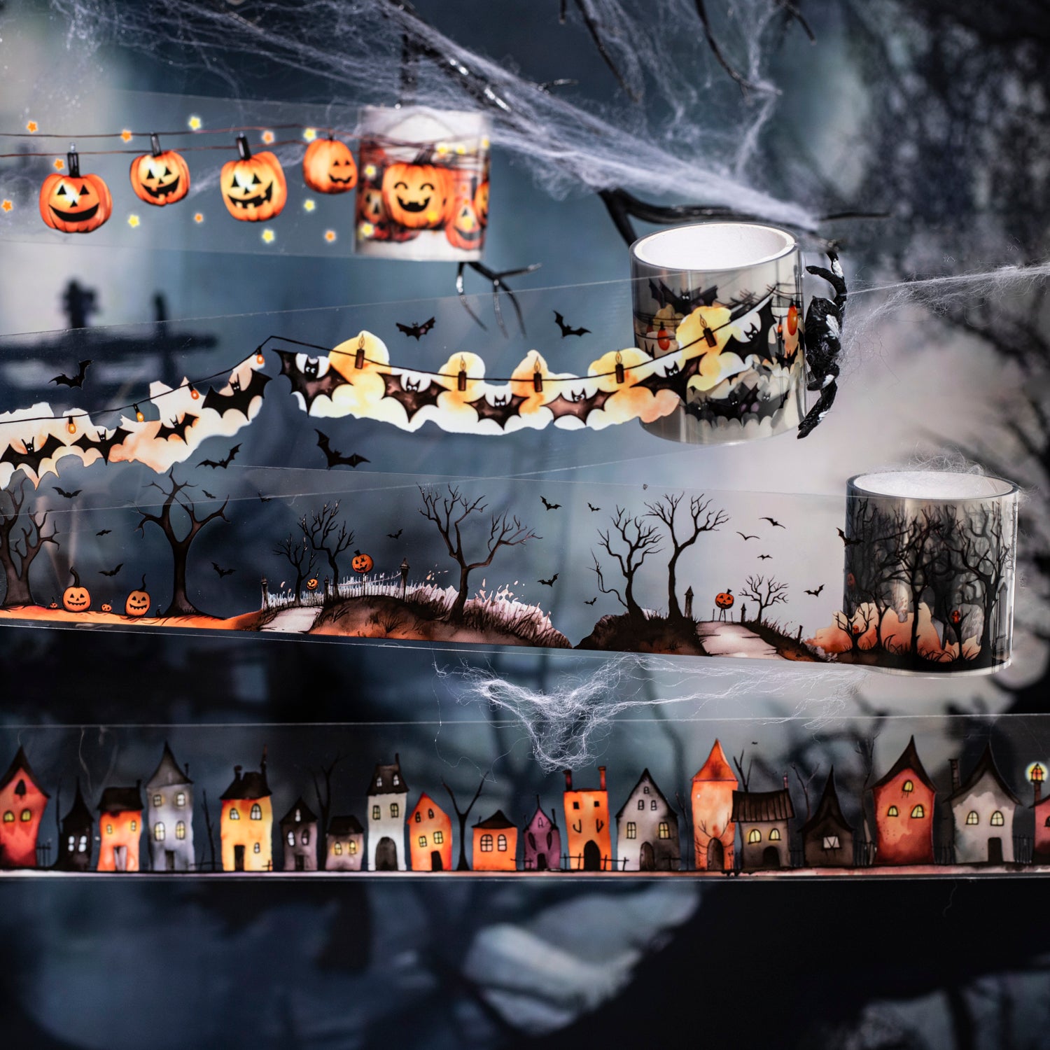 0820 Halloween party PET tape -4cm*2m